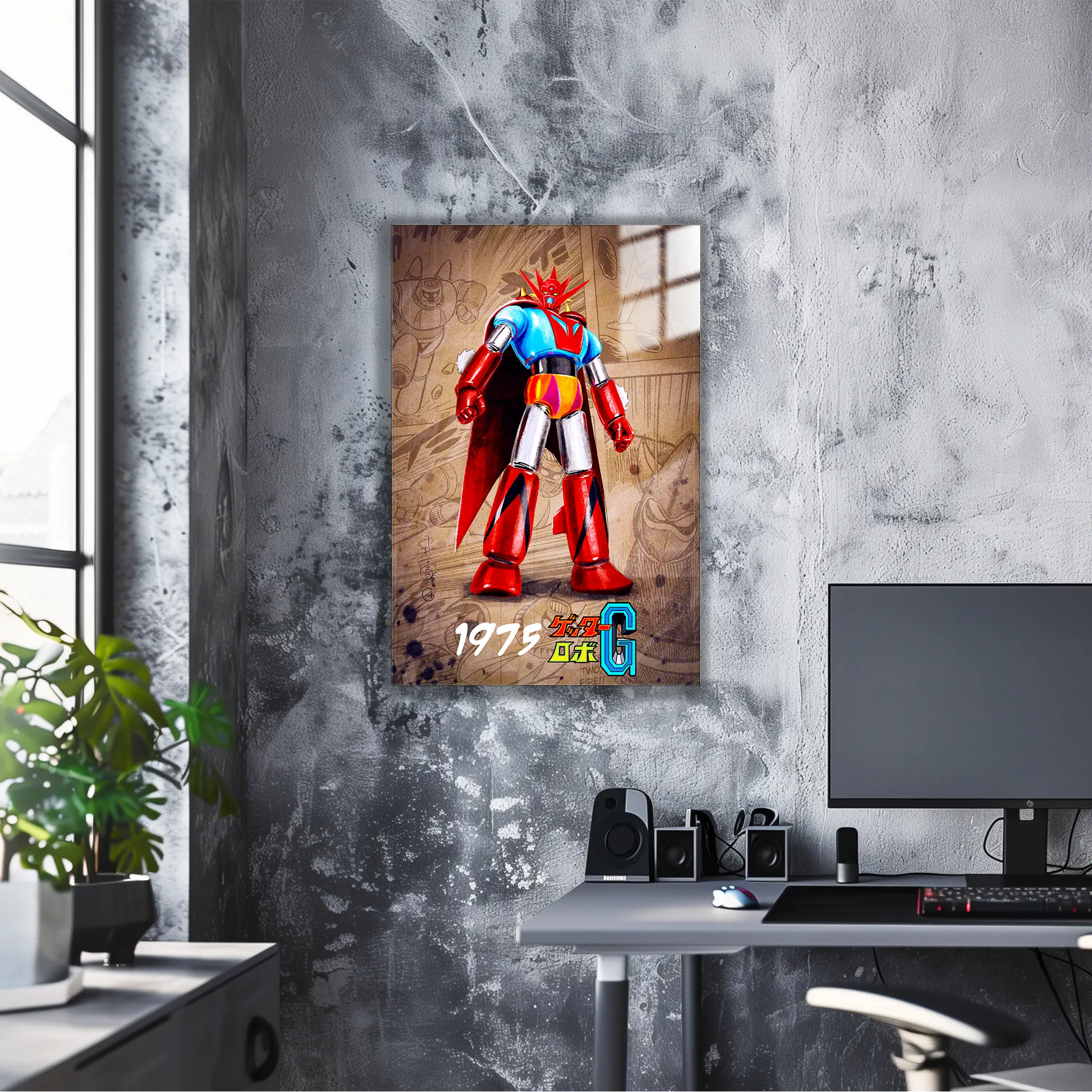 Tableau Getter G Dragon 1975 BD