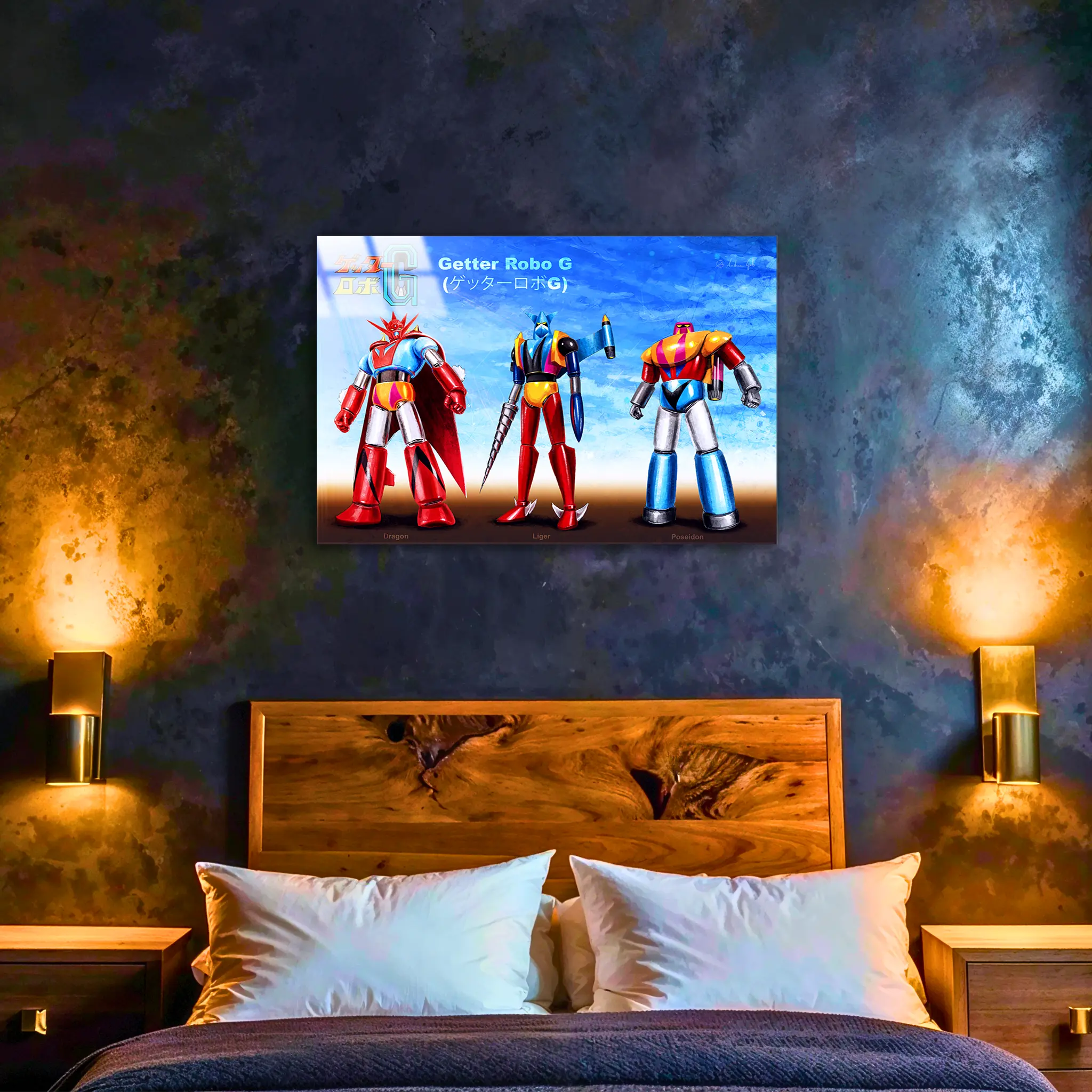 tableau-getter-g-dragon-liger-poseidon-dans-la-chambre | DreamWay