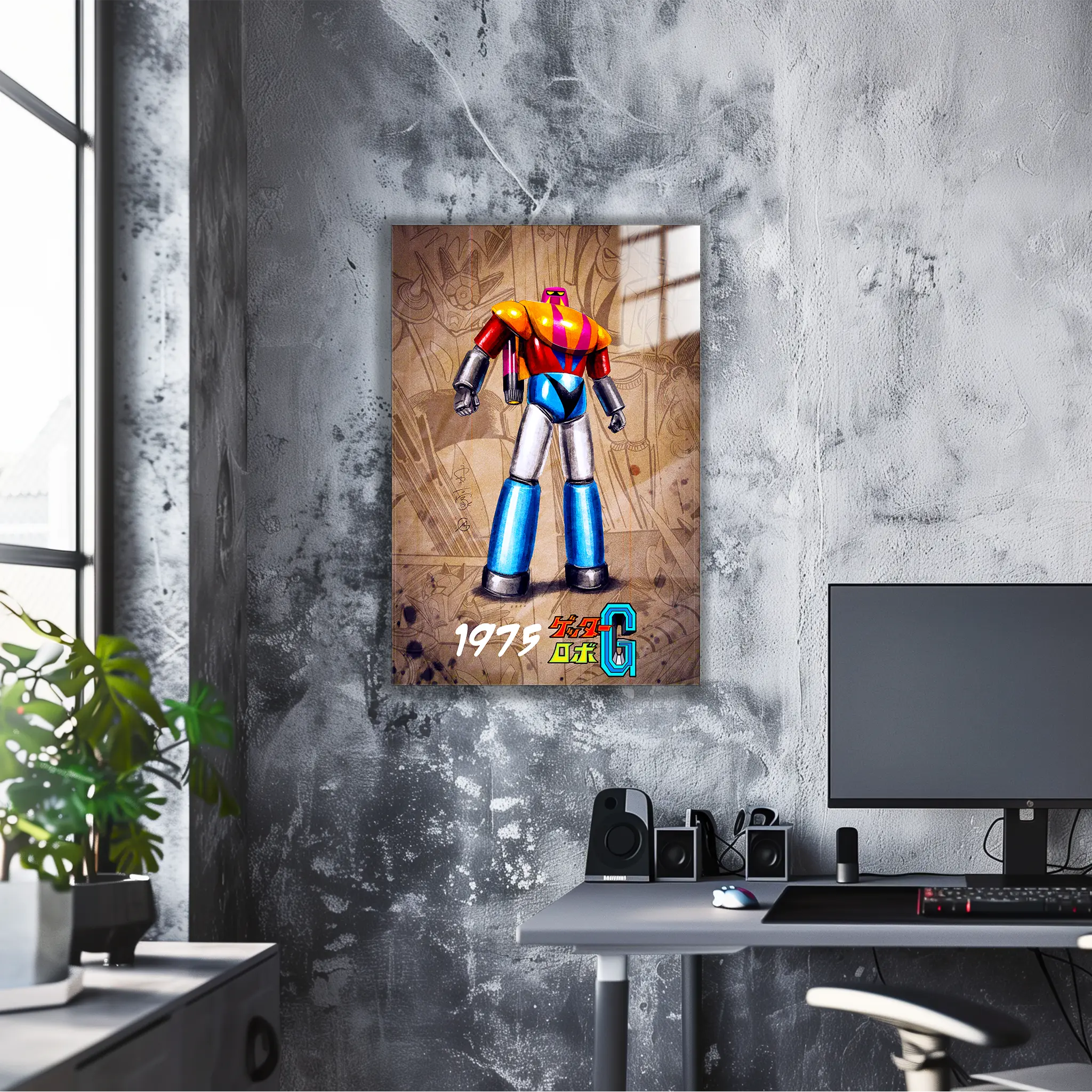 Tableau Getter G Poséidon 1975 BD