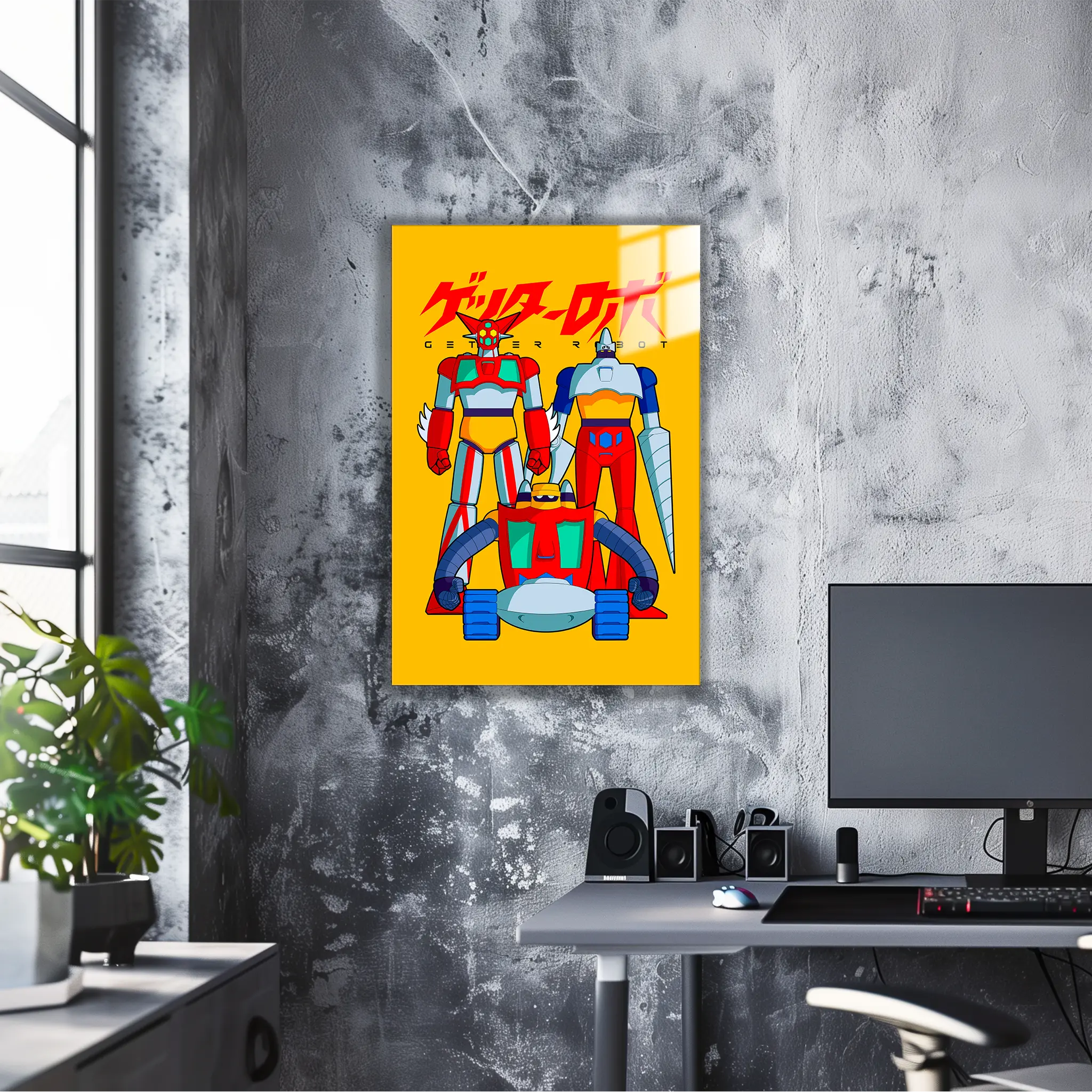 Tableau Getter Robot