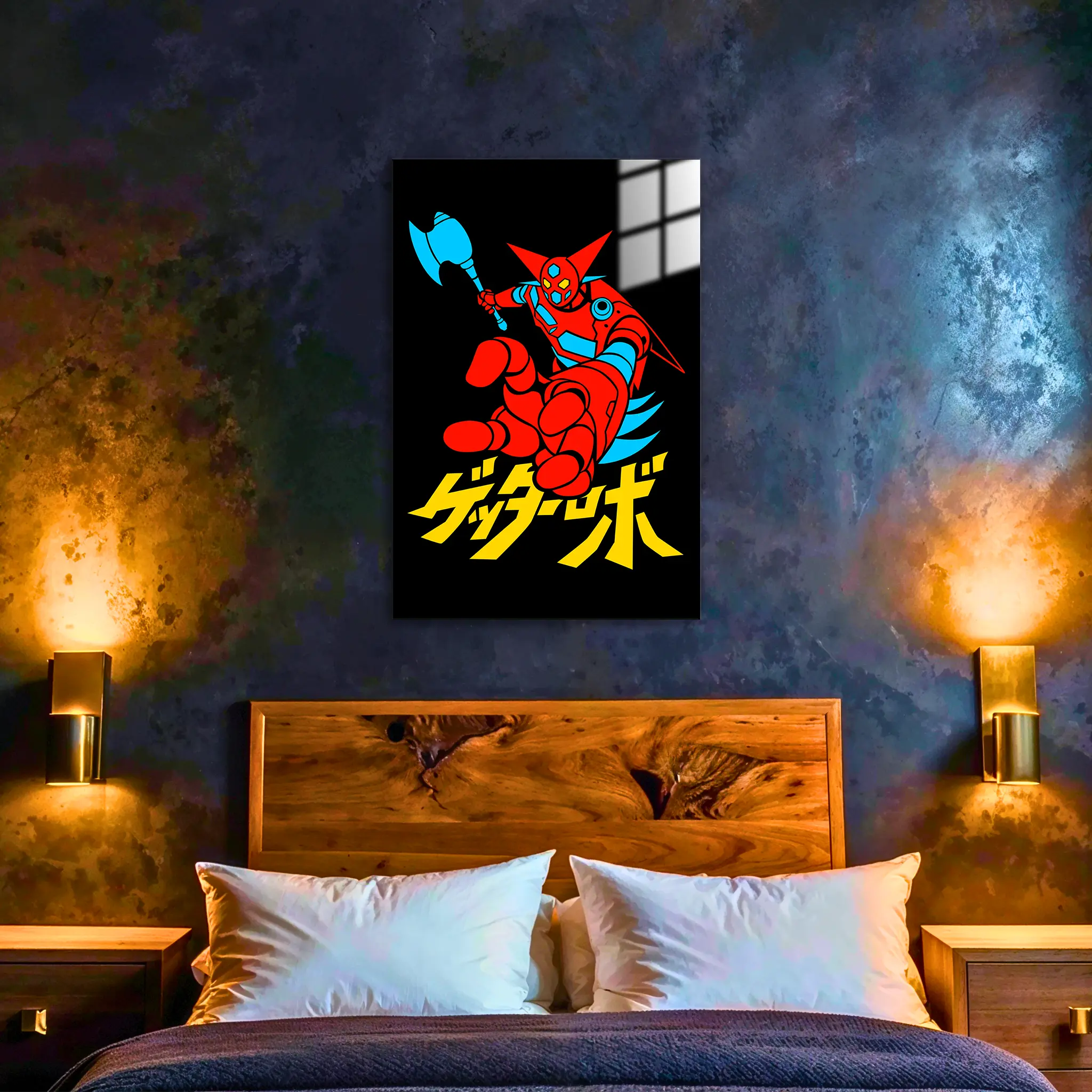 tableau-getter-robot-noir-dans-la-chambre | DreamWay