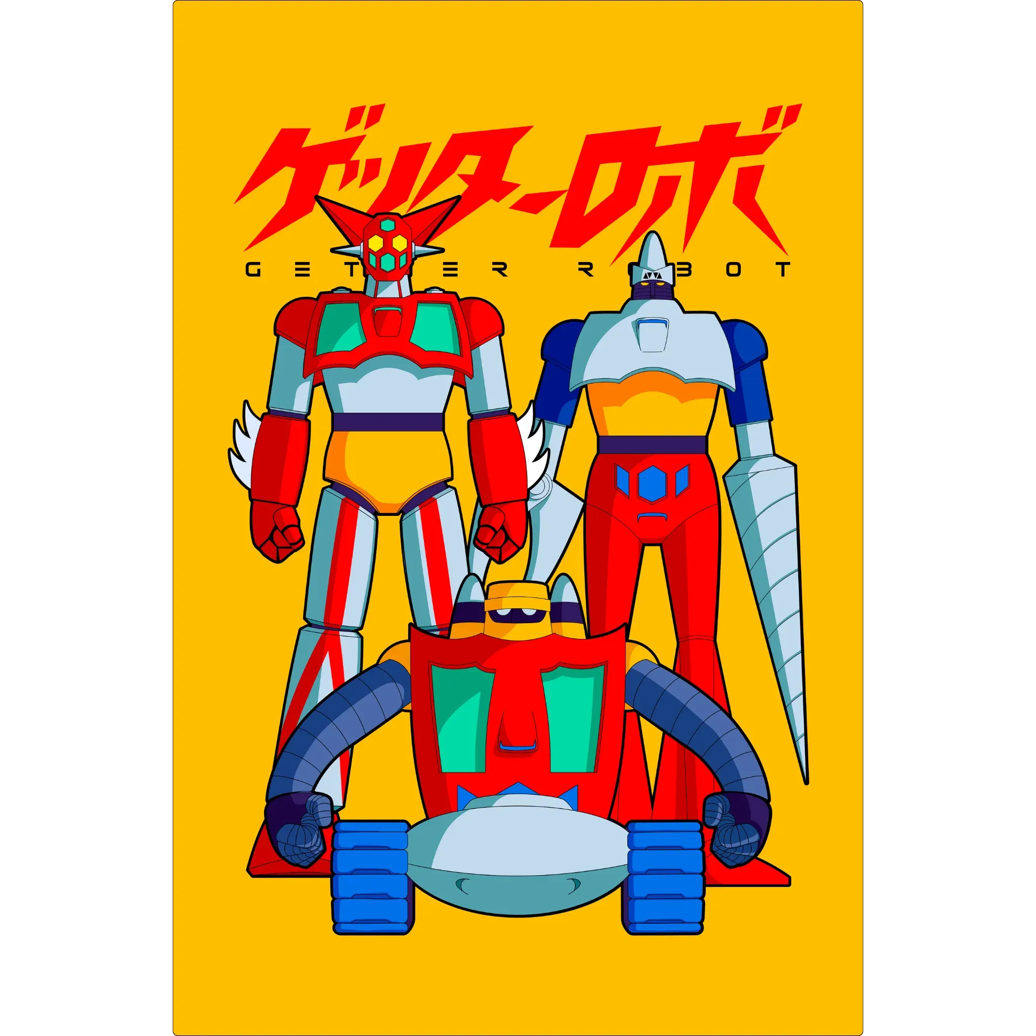 Tableau Getter Robot