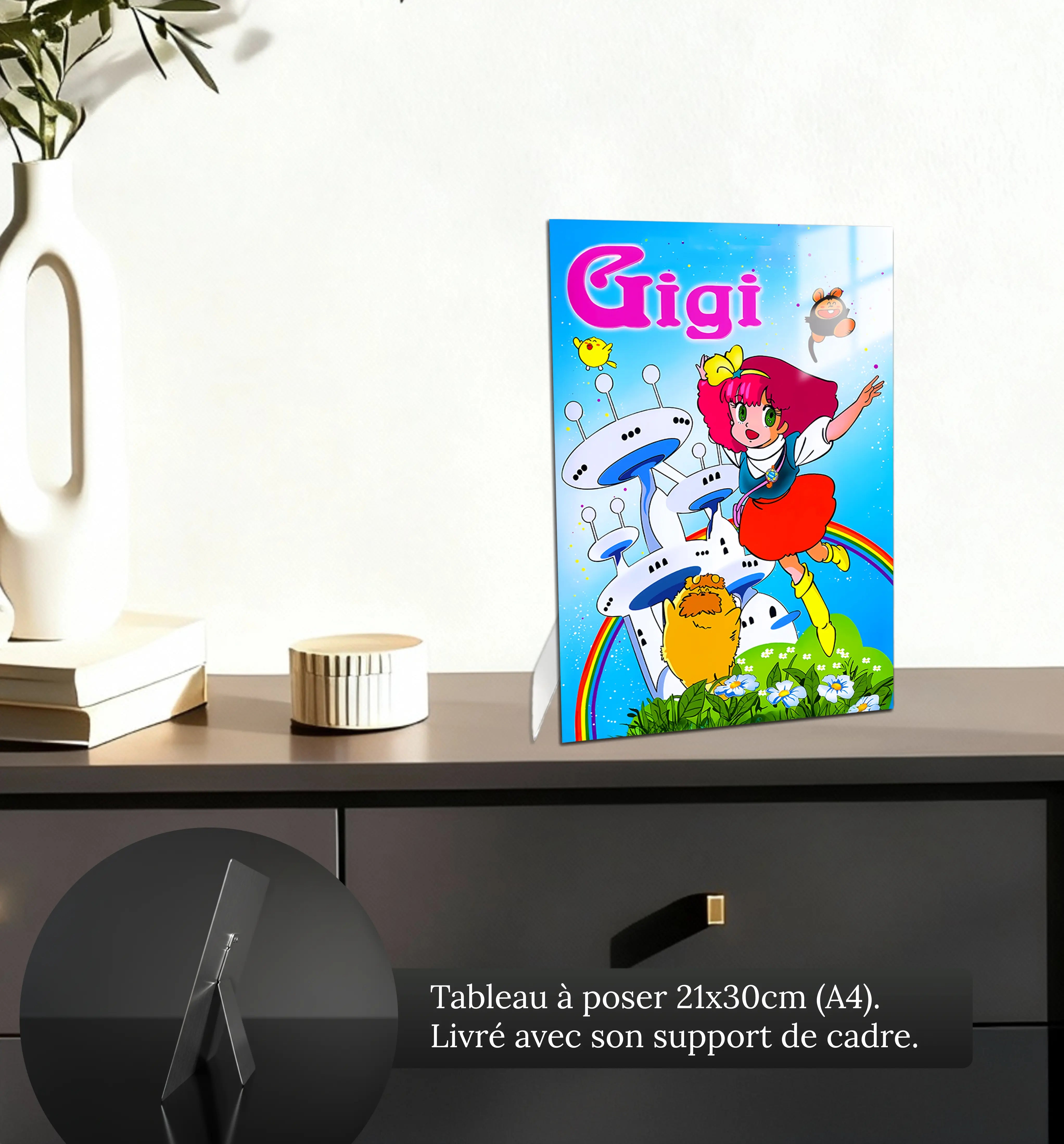 tableau-gigi-affiche-petit-format-a-poser-sur-meuble | DreamWay