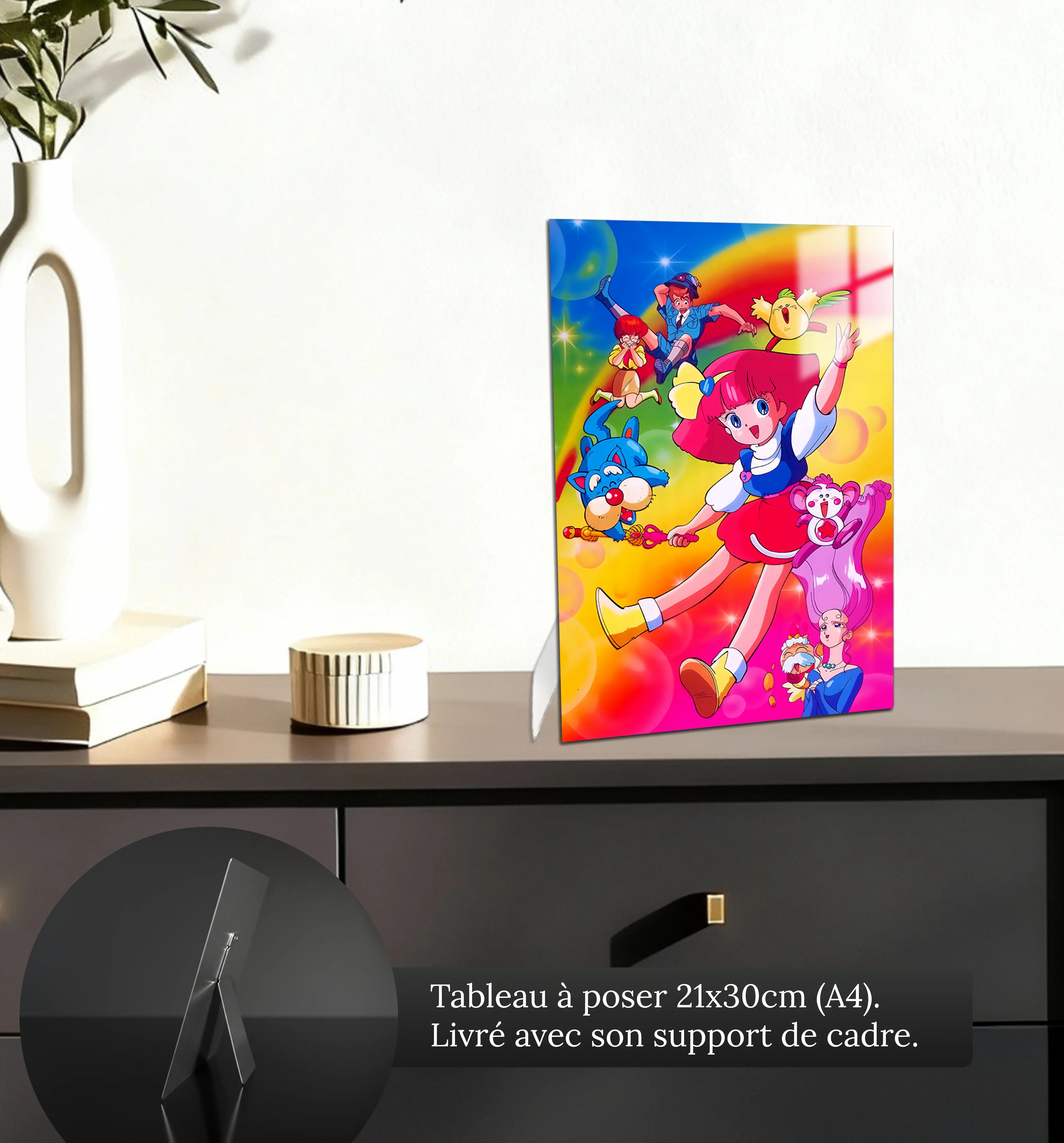 tableau-gigi-arc-en-ciel-petit-format-a-poser-sur-meuble | DreamWay