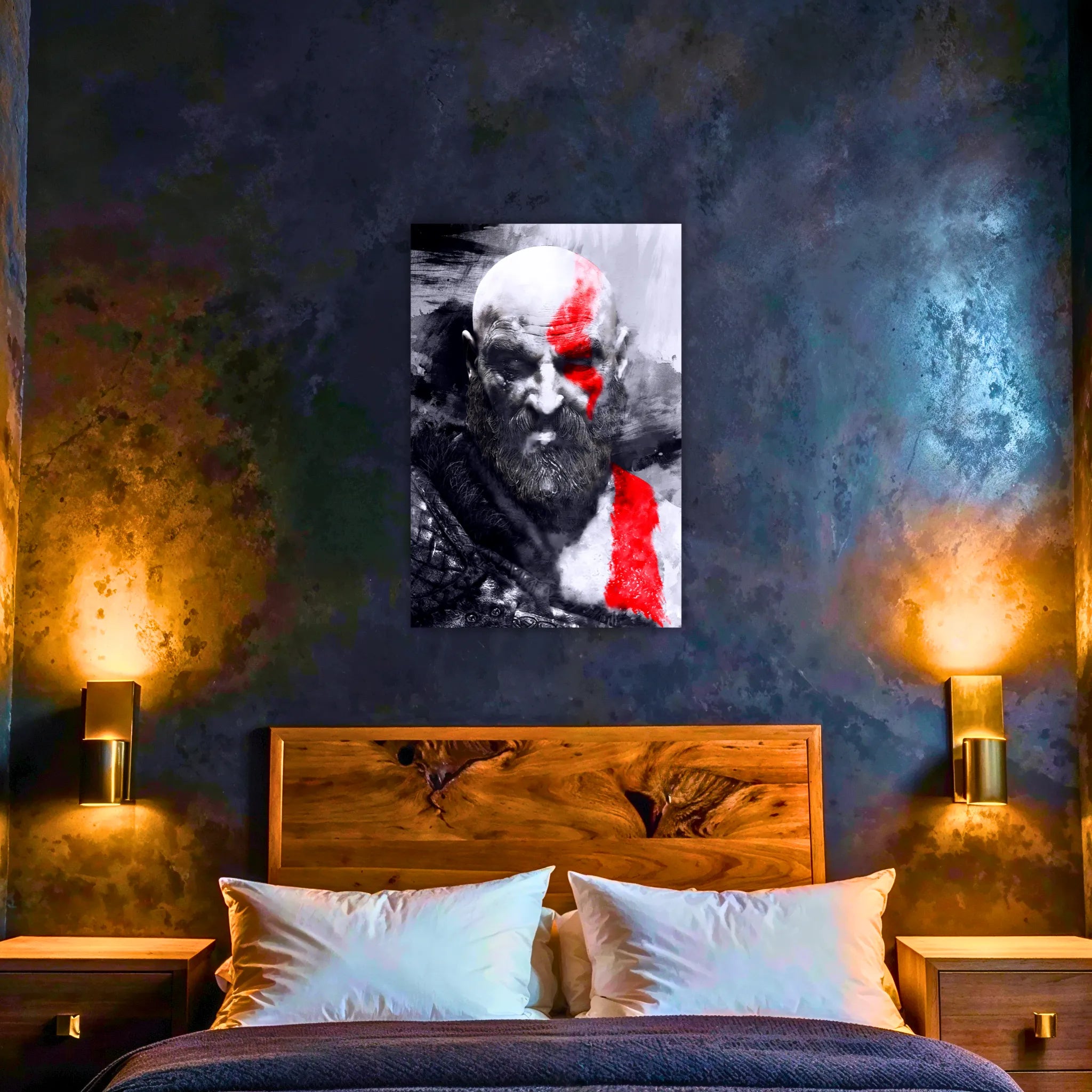 Tableau God of War Kratos
