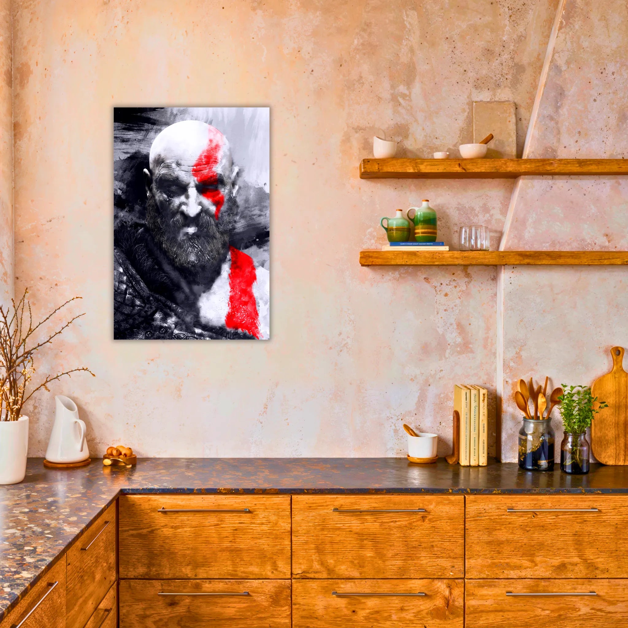 Tableau God of War Kratos