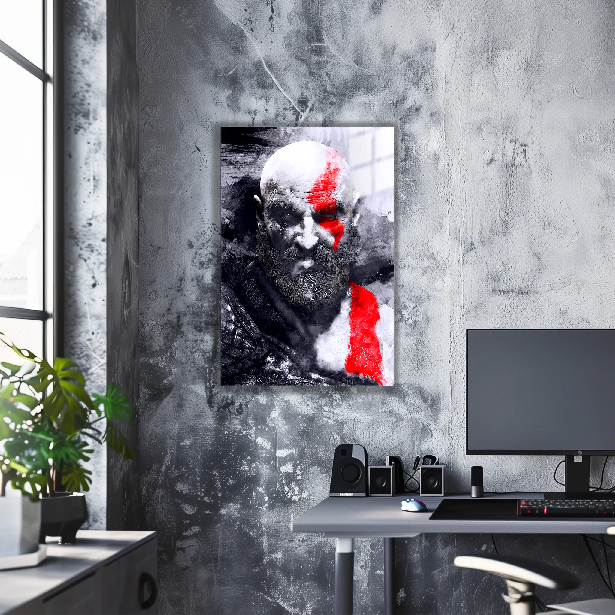 tableau-god-of-war-kratos | DreamWay