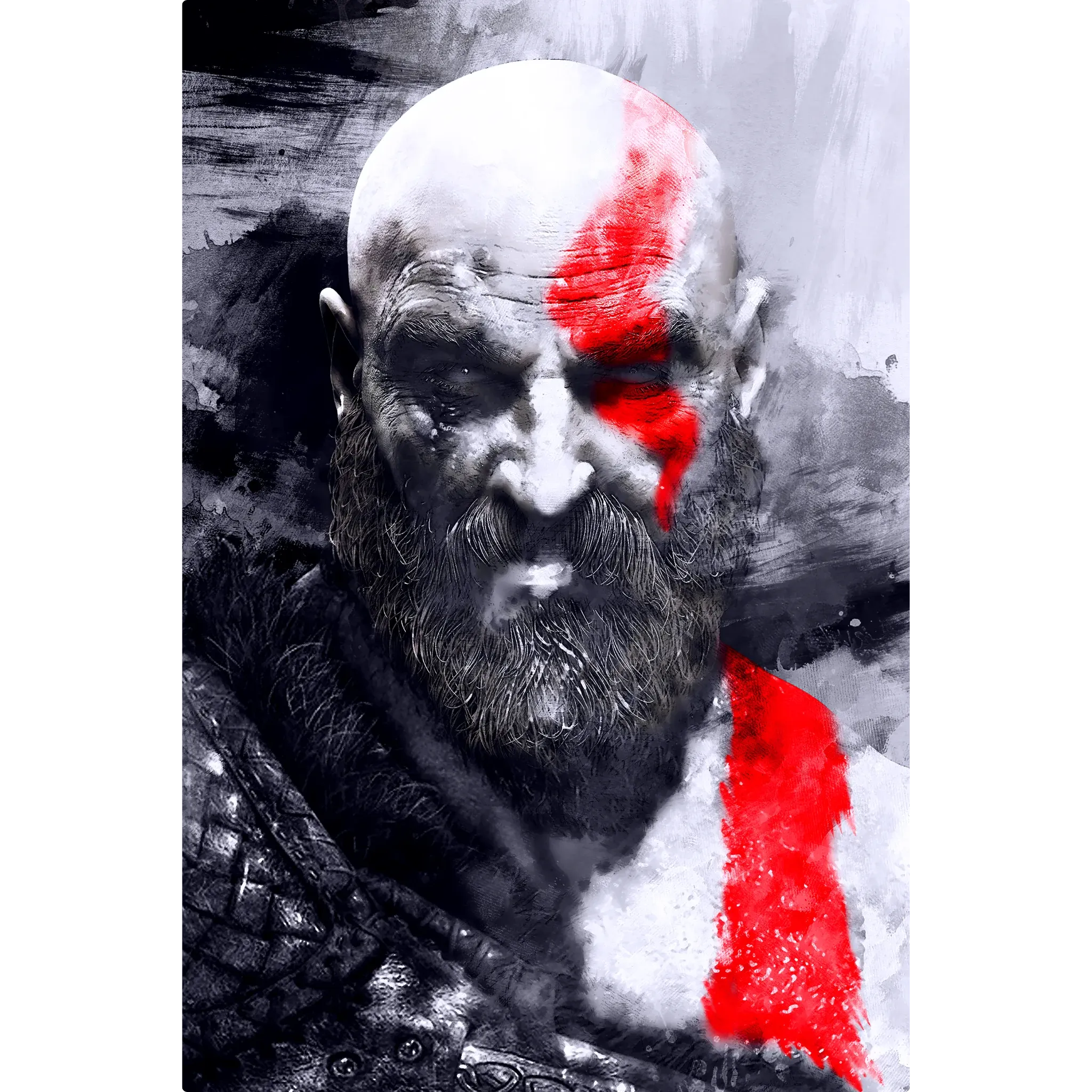 Tableau God of War Kratos