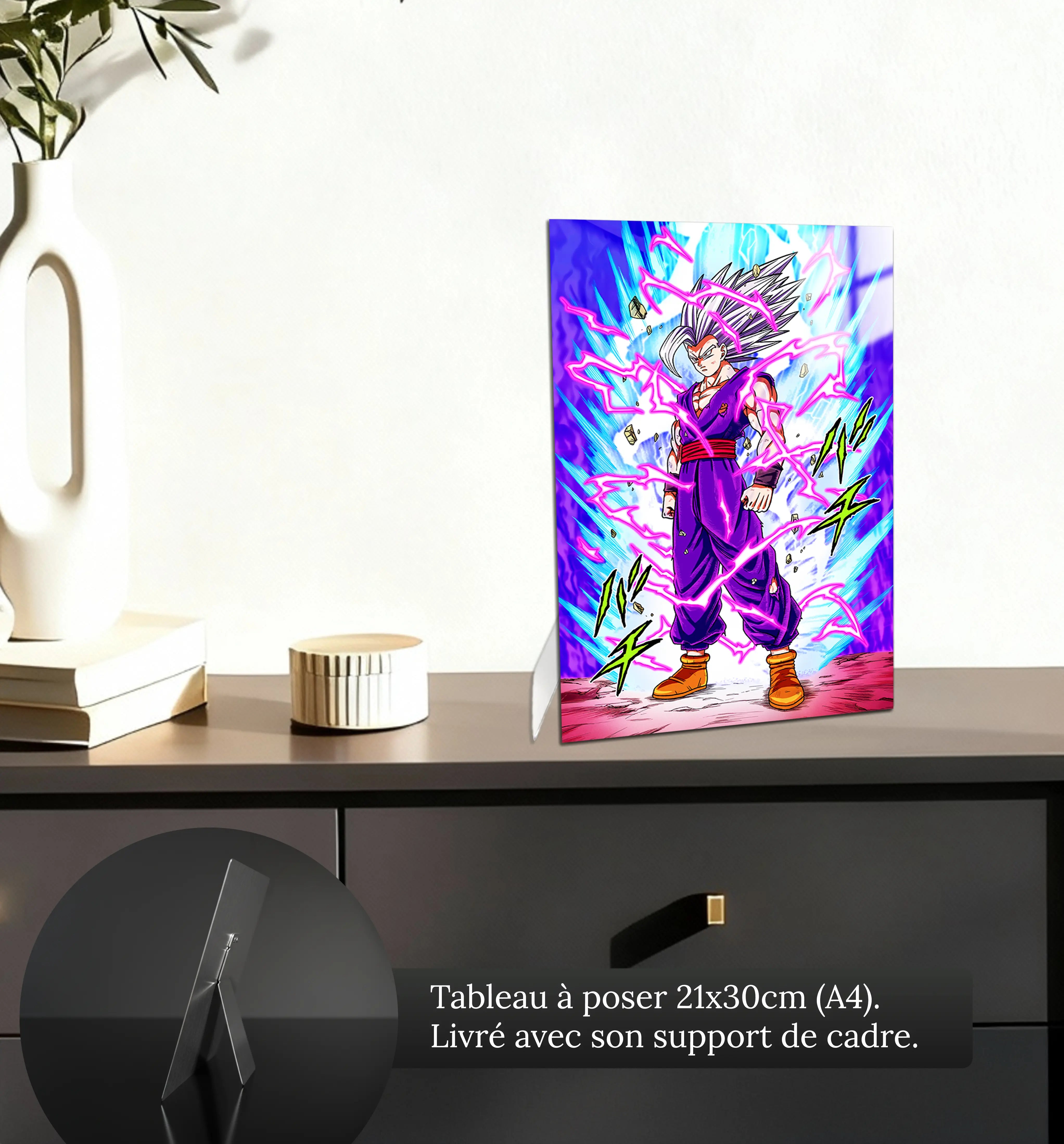 tableau-gohan-beast-petit-format-a-poser-sur-meuble | DreamWay