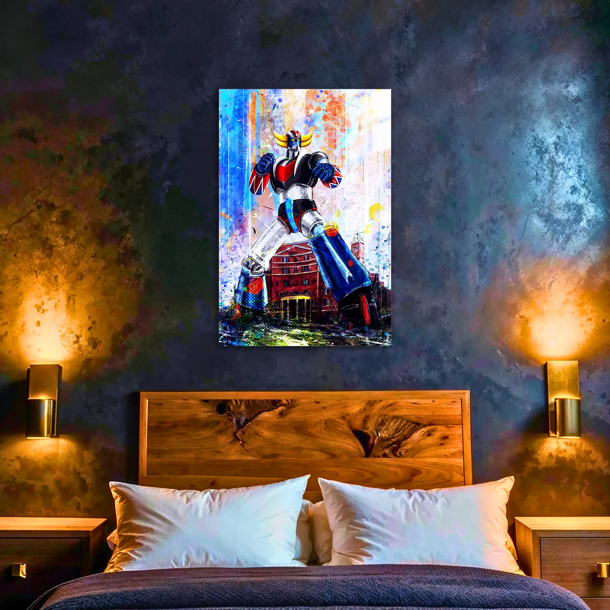 tableau-goldorak-Albergo-Rosso-dans-la-chambre | DreamWay
