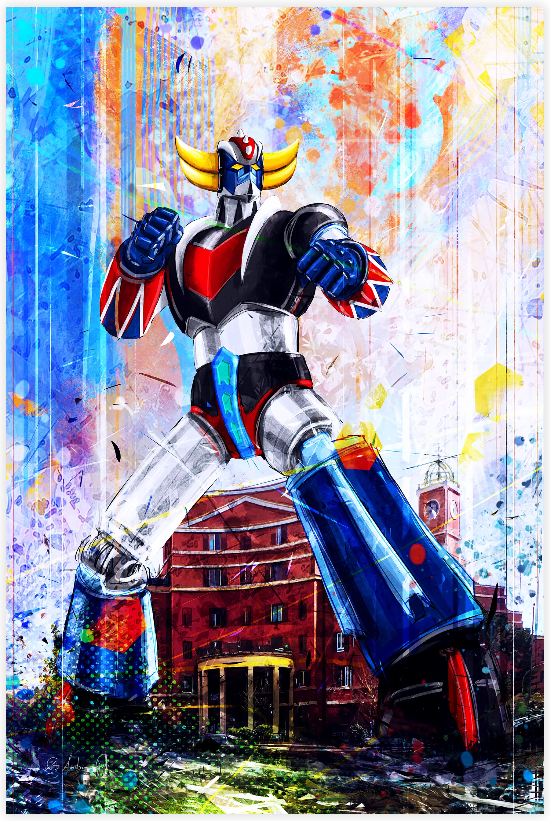 tableau-goldorak-Albergo-Rosso | DreamWay