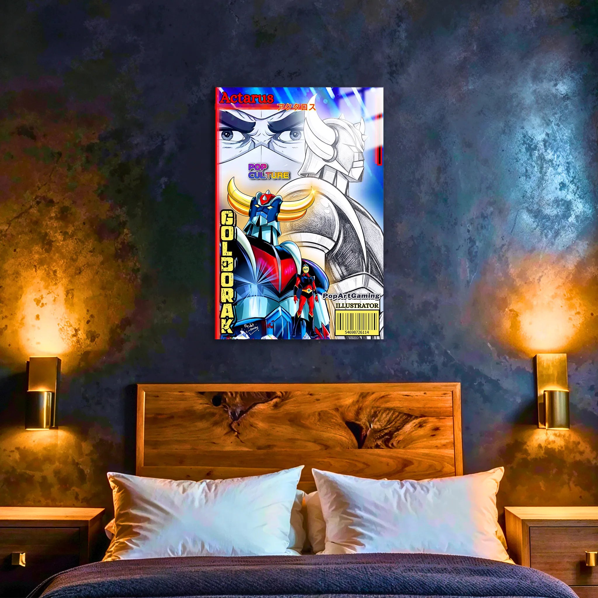 Tableau Goldorak Affiche BD