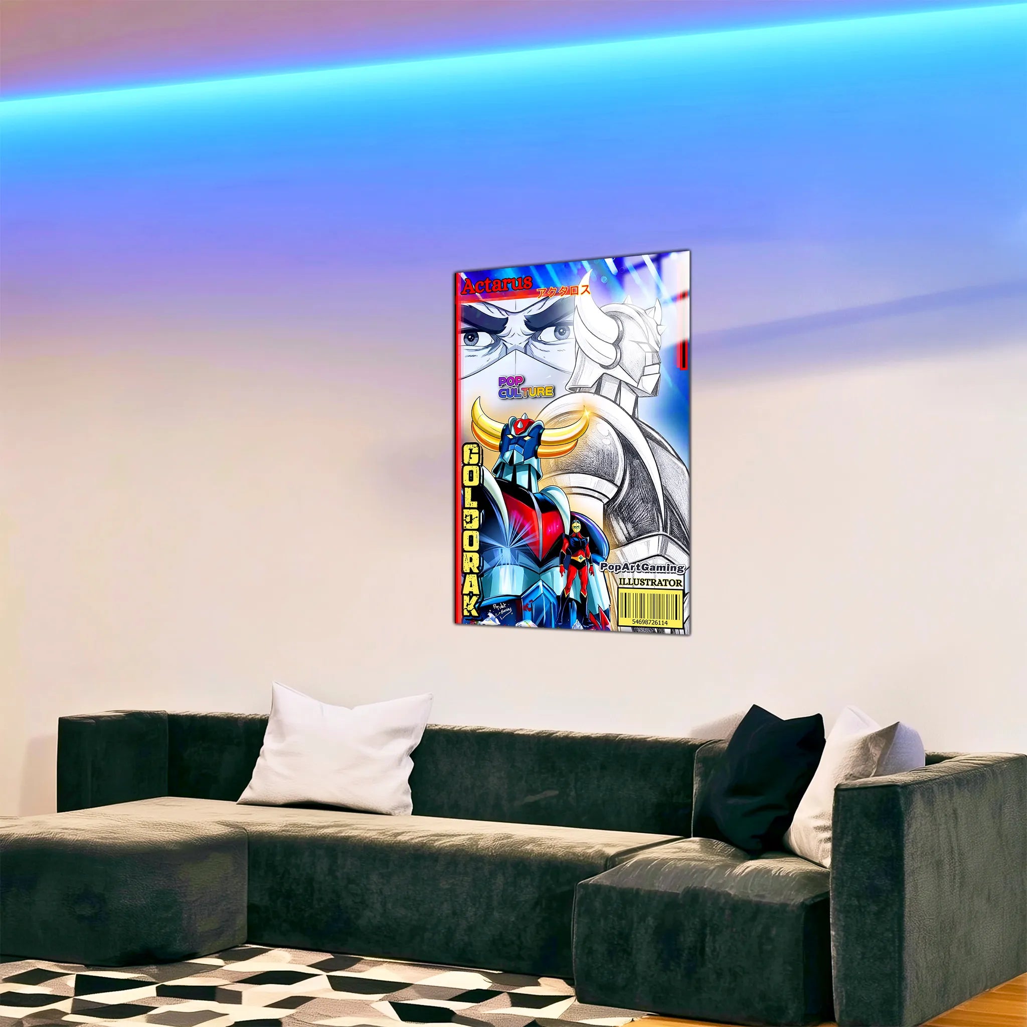 Tableau Goldorak Affiche BD