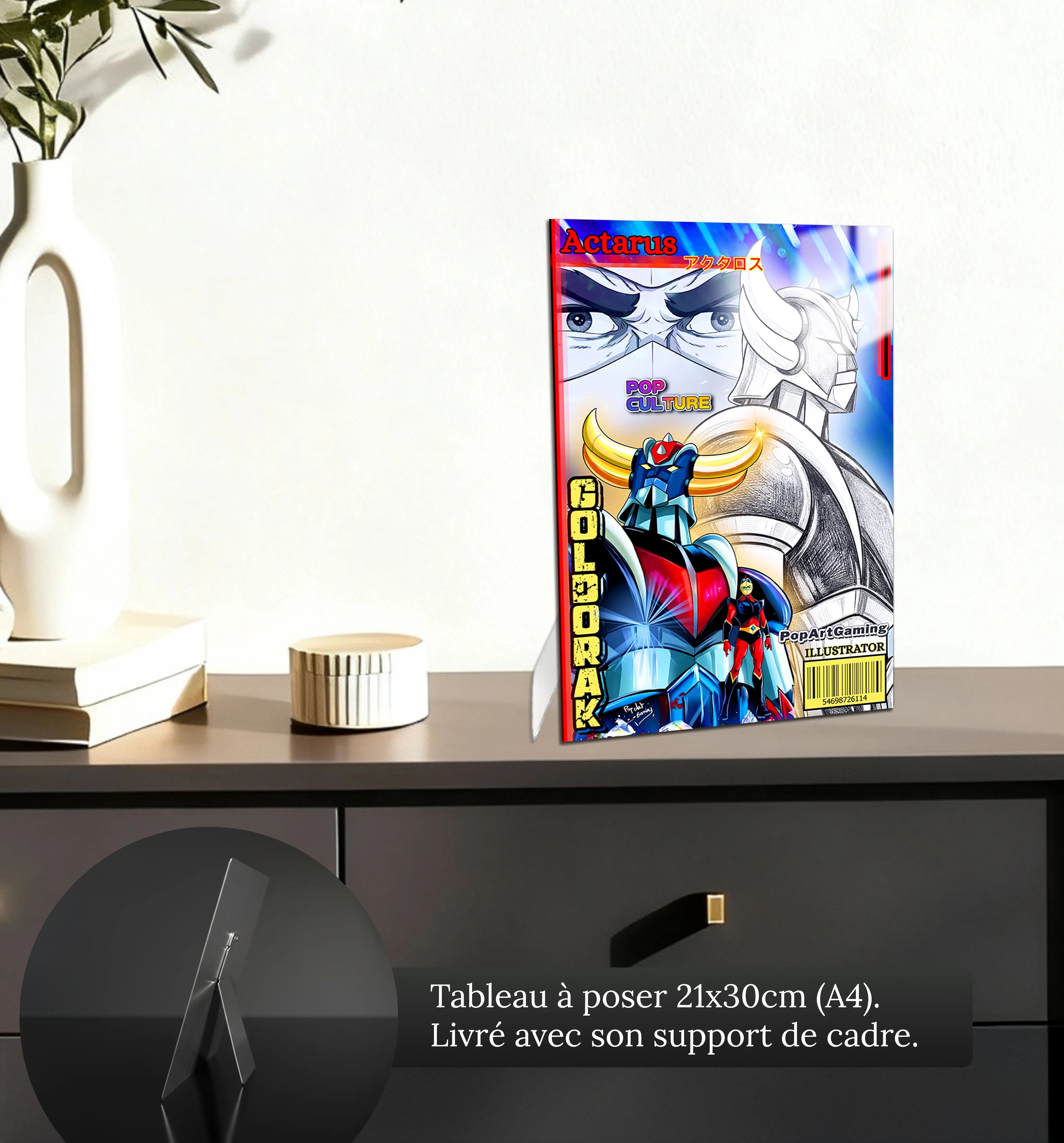 Tableau Goldorak Affiche BD