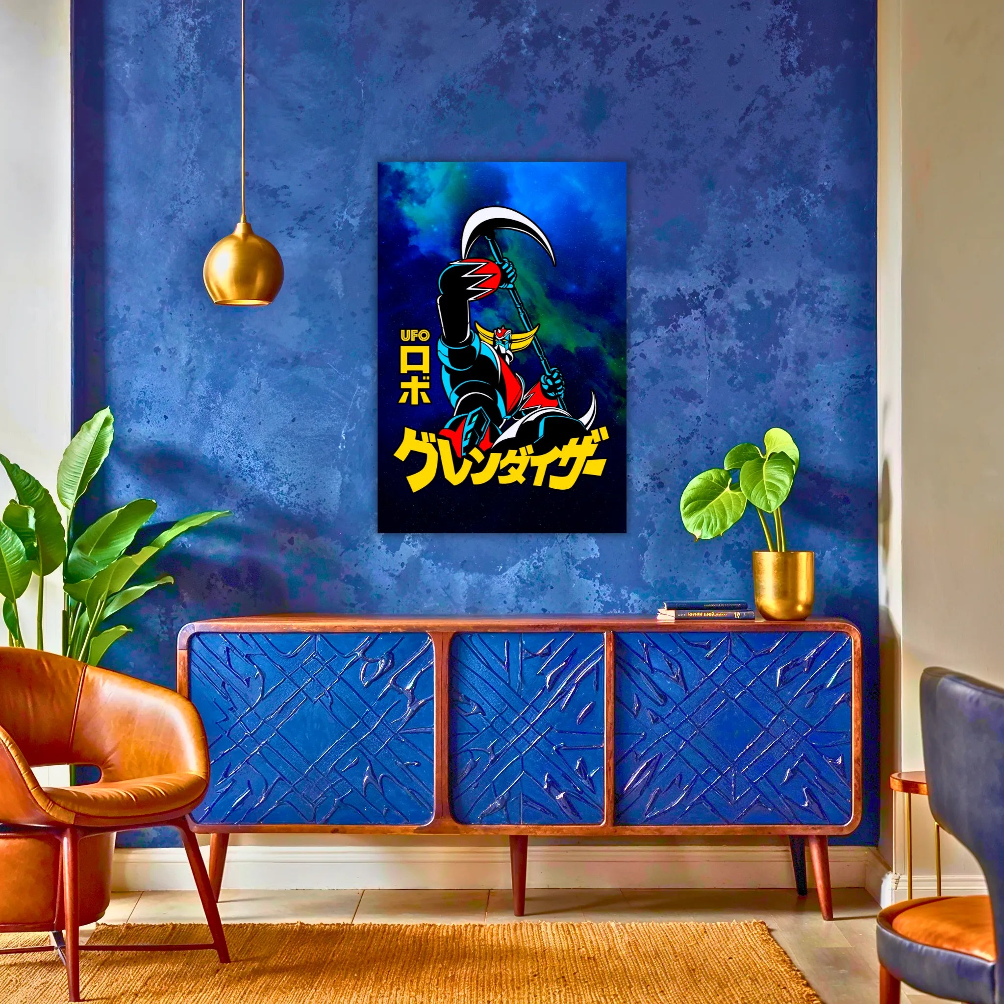 Tableau Goldorak Espace