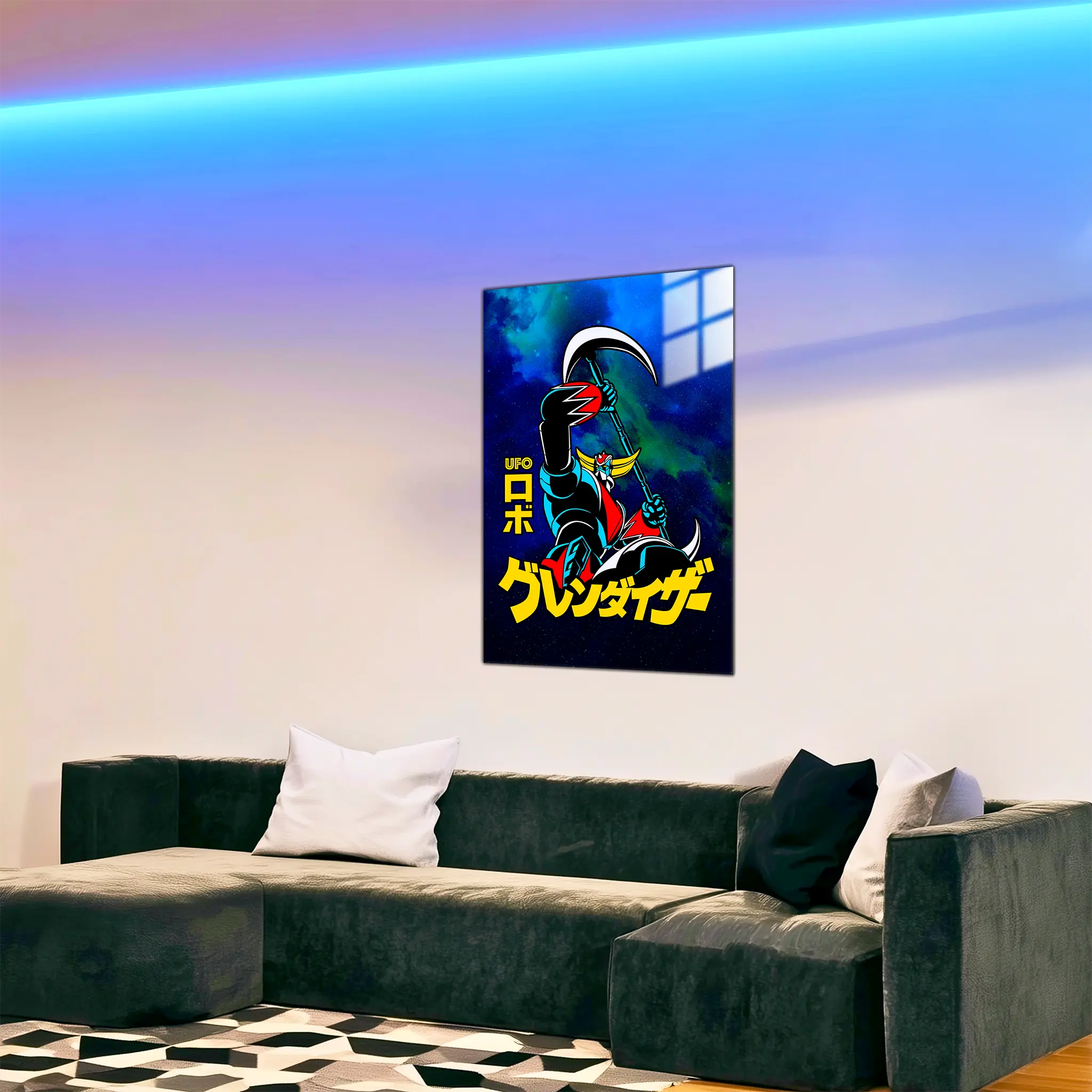 tableau-goldorak-espace-dans-le-salon | DreamWay