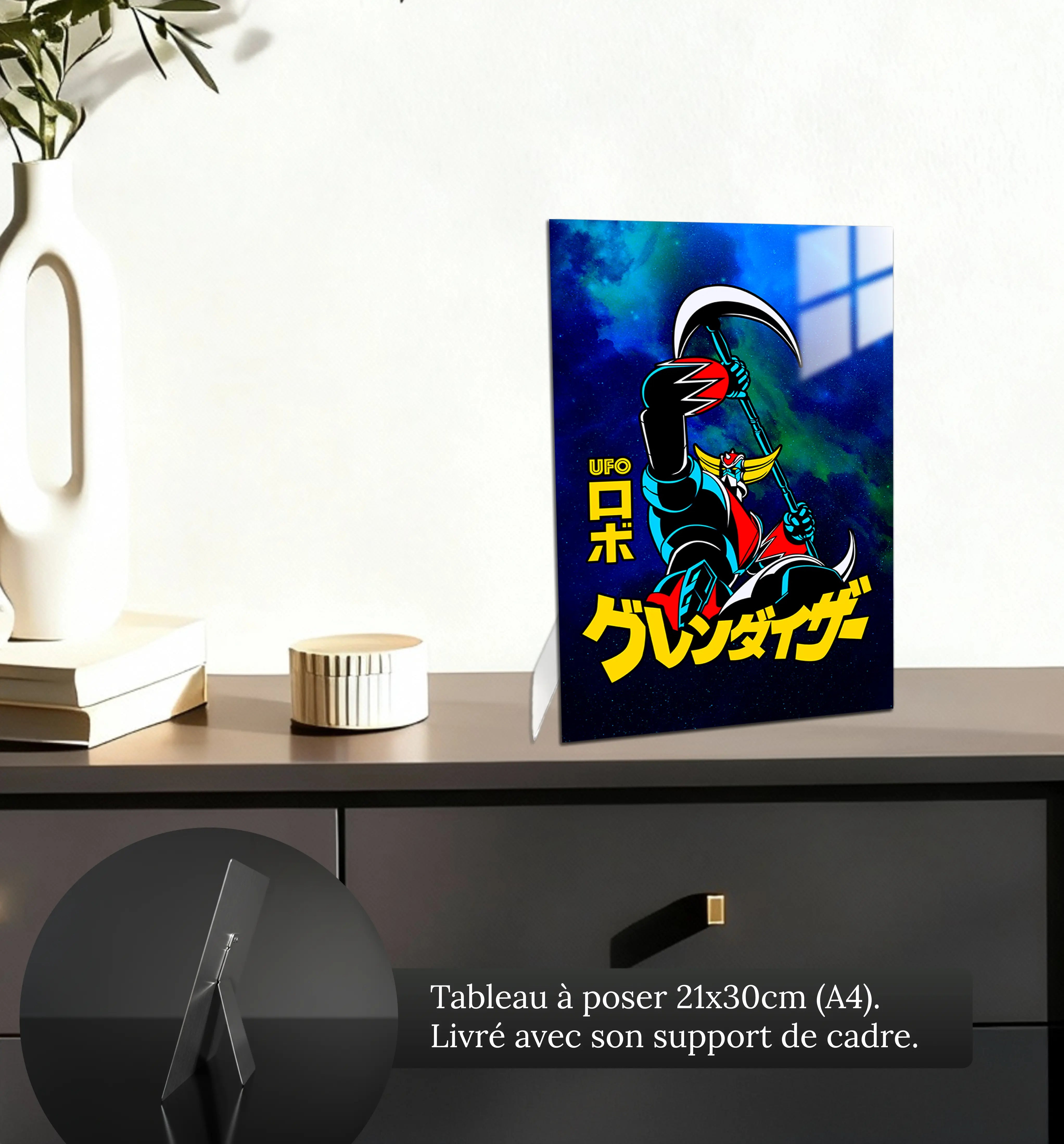 tableau-goldorak-espace-petit-format-a-poser-sur-meuble | DreamWay