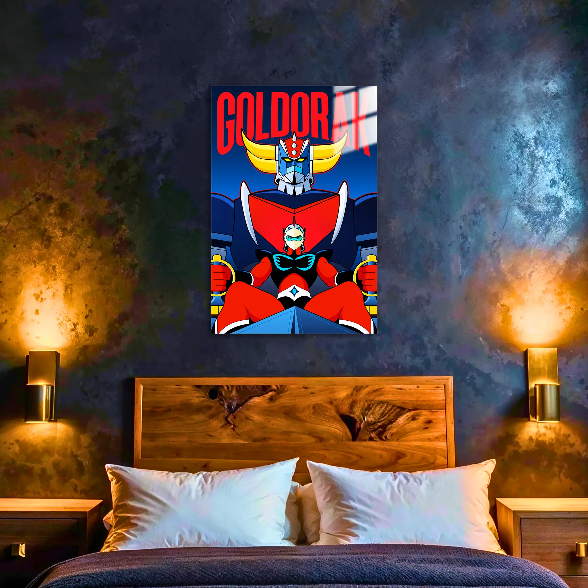 Tableau Goldorak Et Actarus Pilote