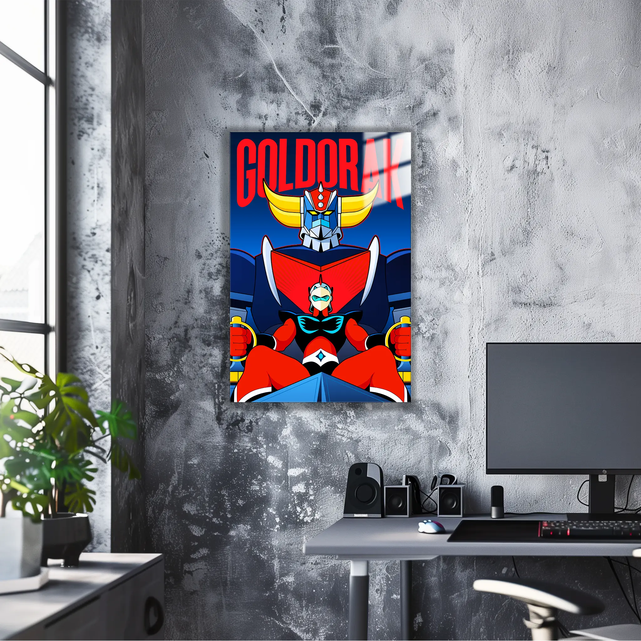 Tableau Goldorak Et Actarus Pilote