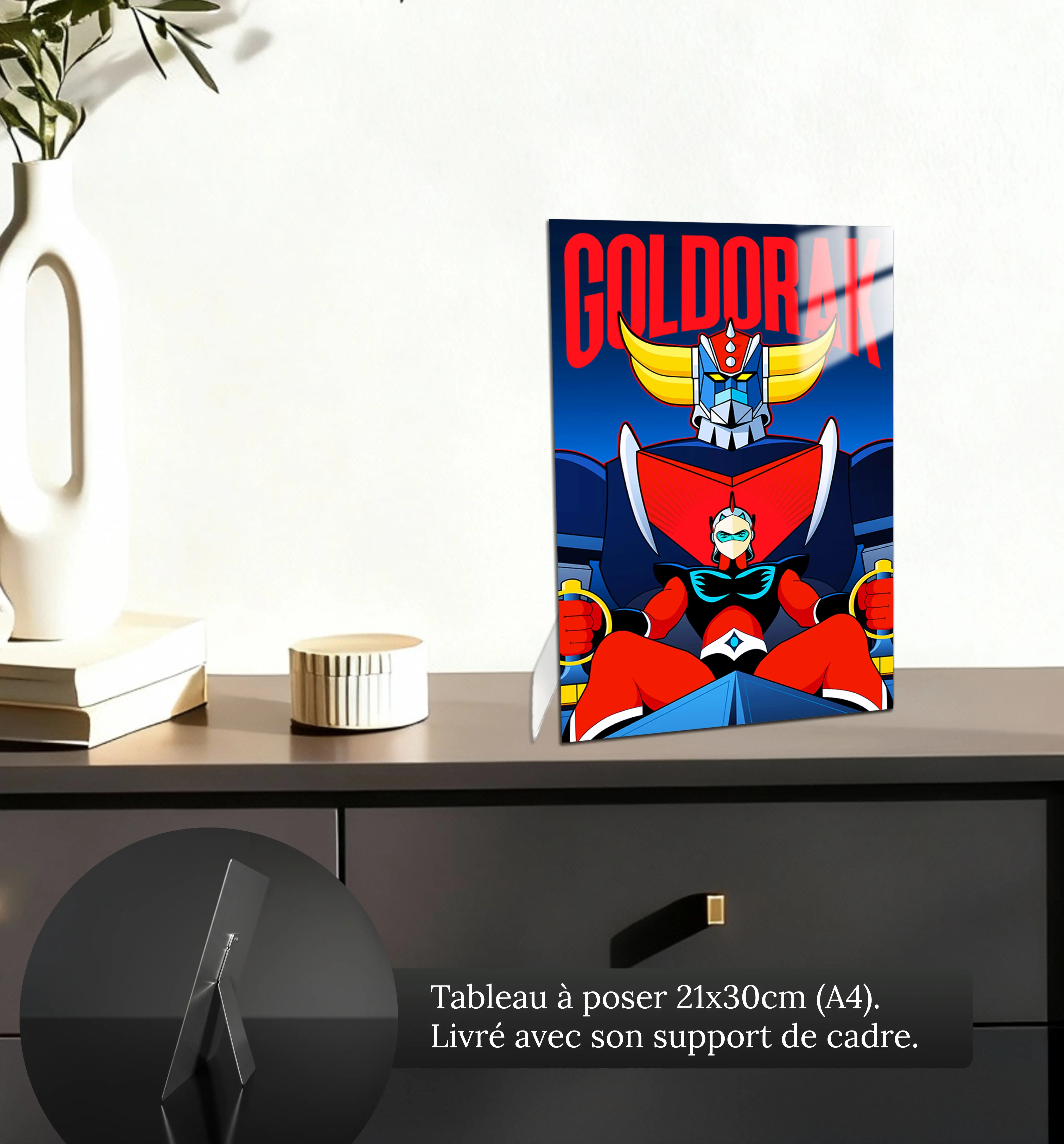Tableau Goldorak Et Actarus Pilote