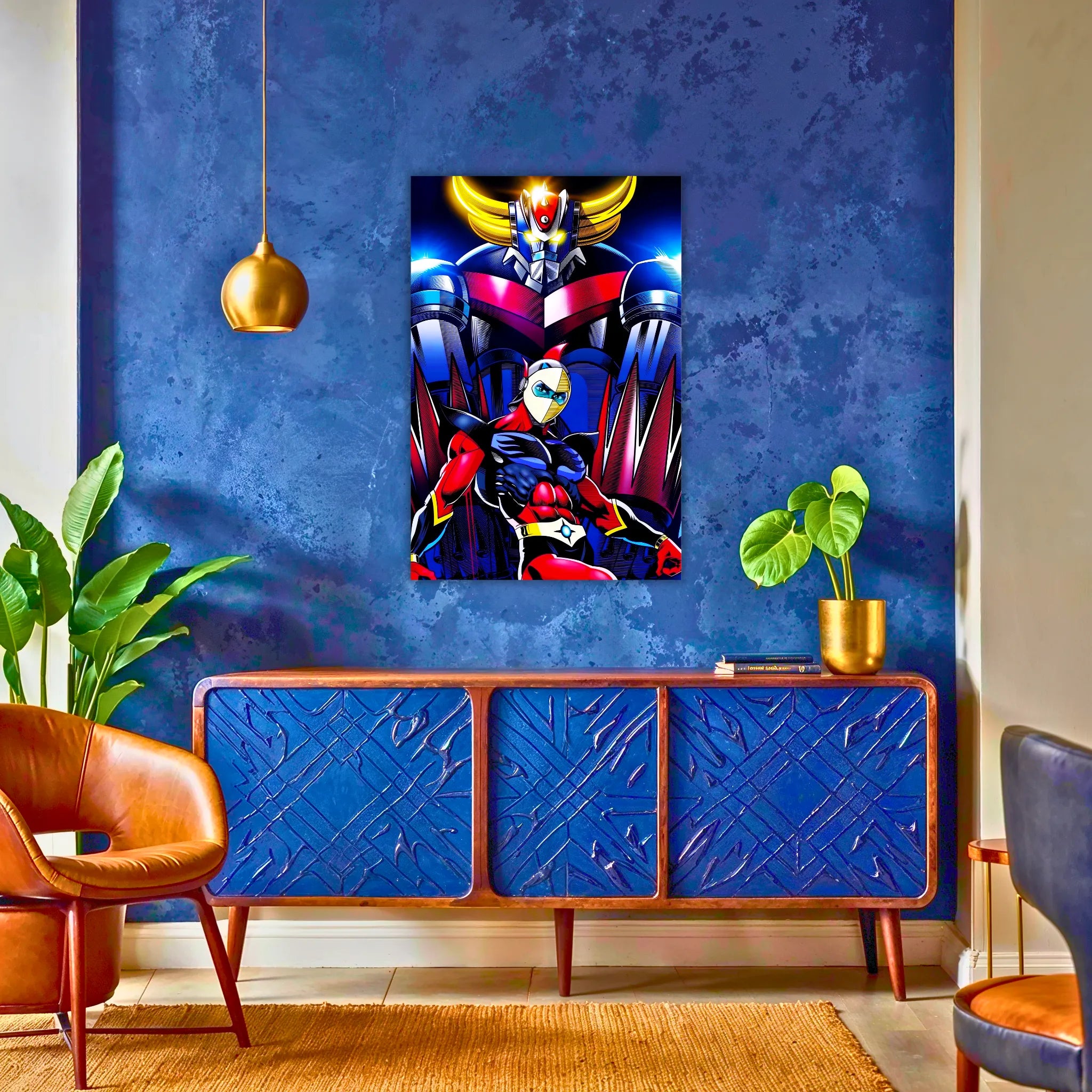 tableau-goldorak-et-actarus-portrait-au-du-buffet | DreamWay