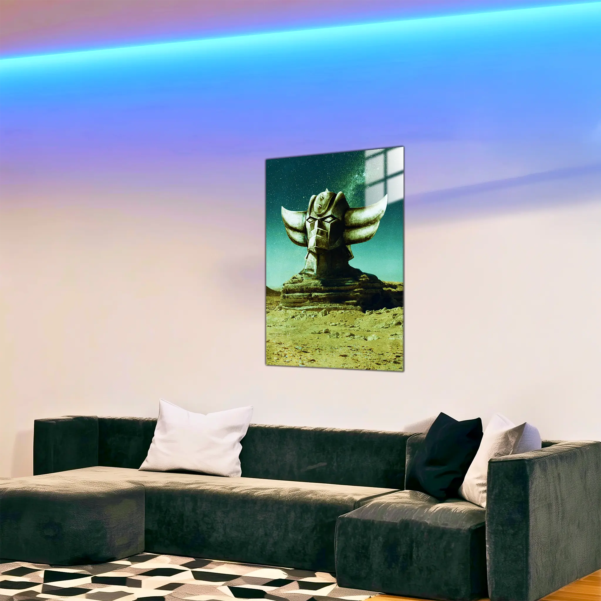 tableau-goldorak-etoile-dans-le-salon | DreamWay