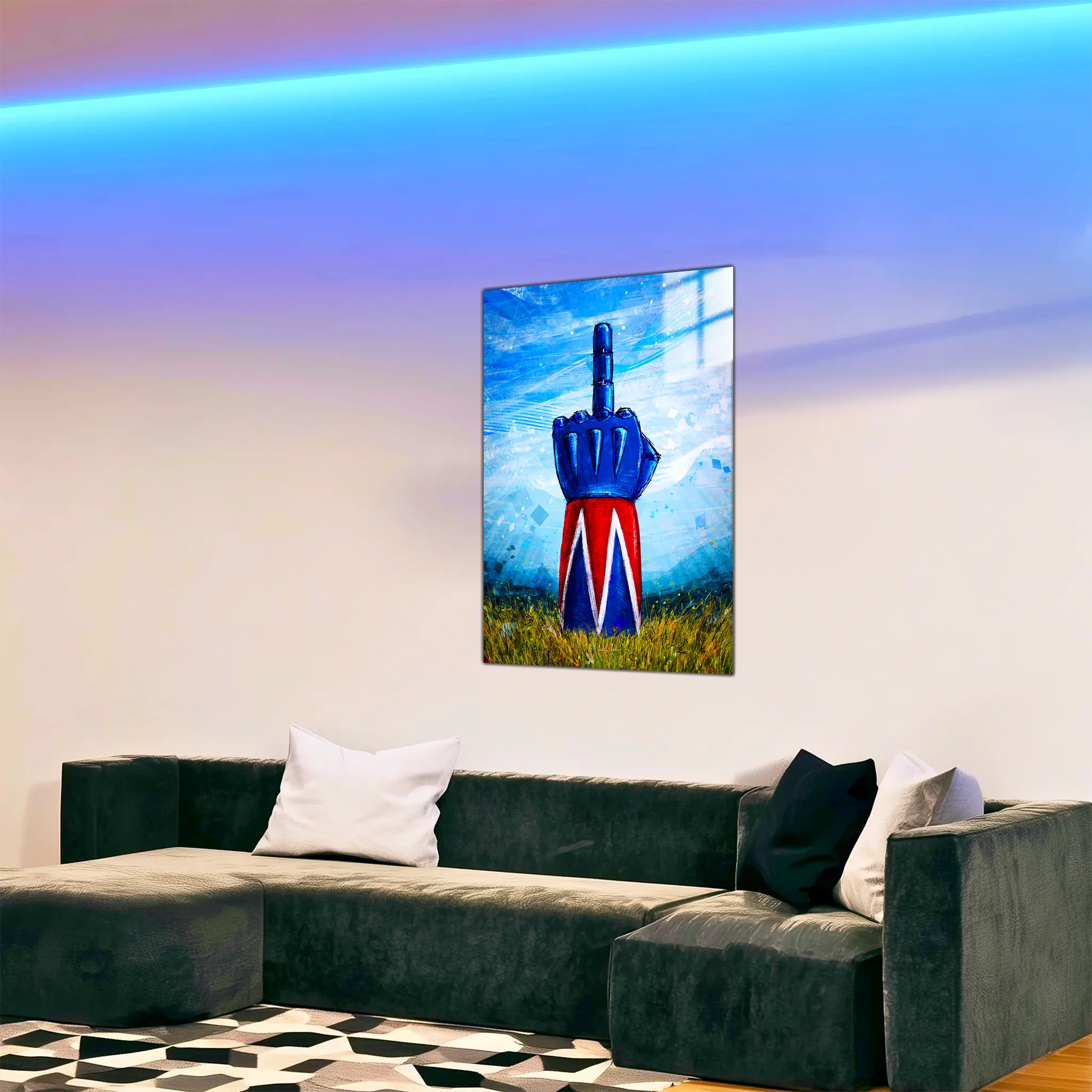 tableau-goldorak-fuck-dans-le-salon | DreamWay