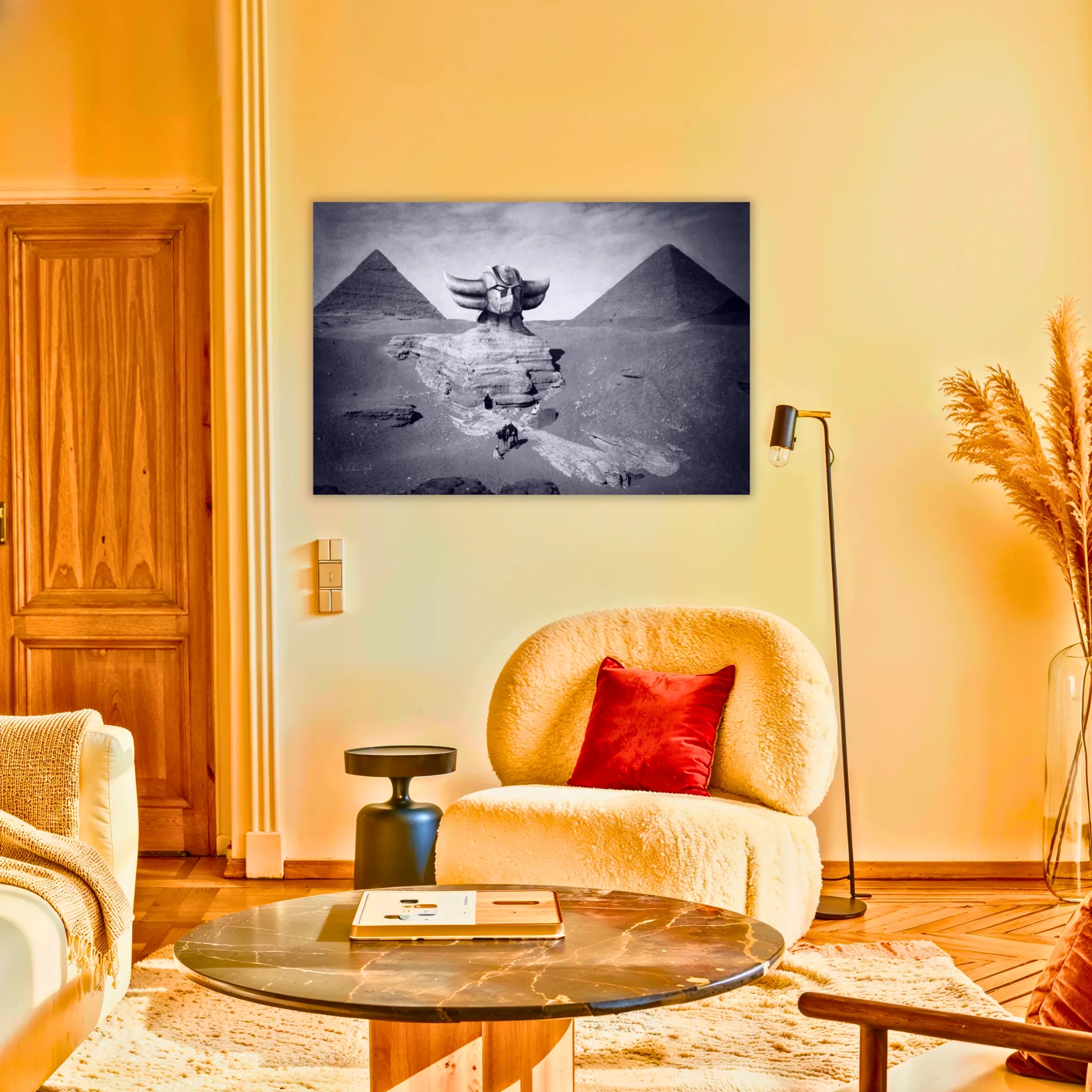 Tableau Goldorak Montagne
