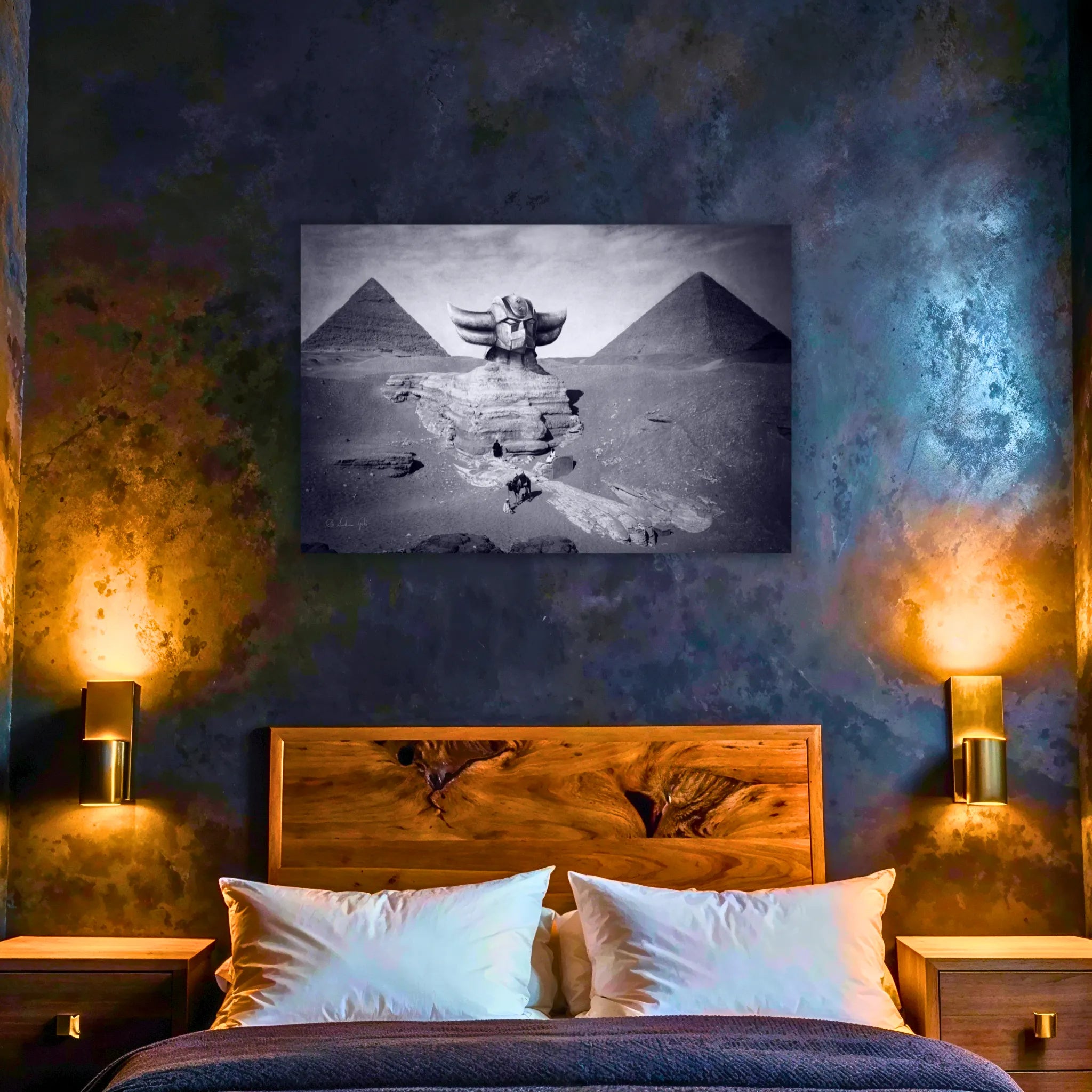 Tableau Goldorak Montagne