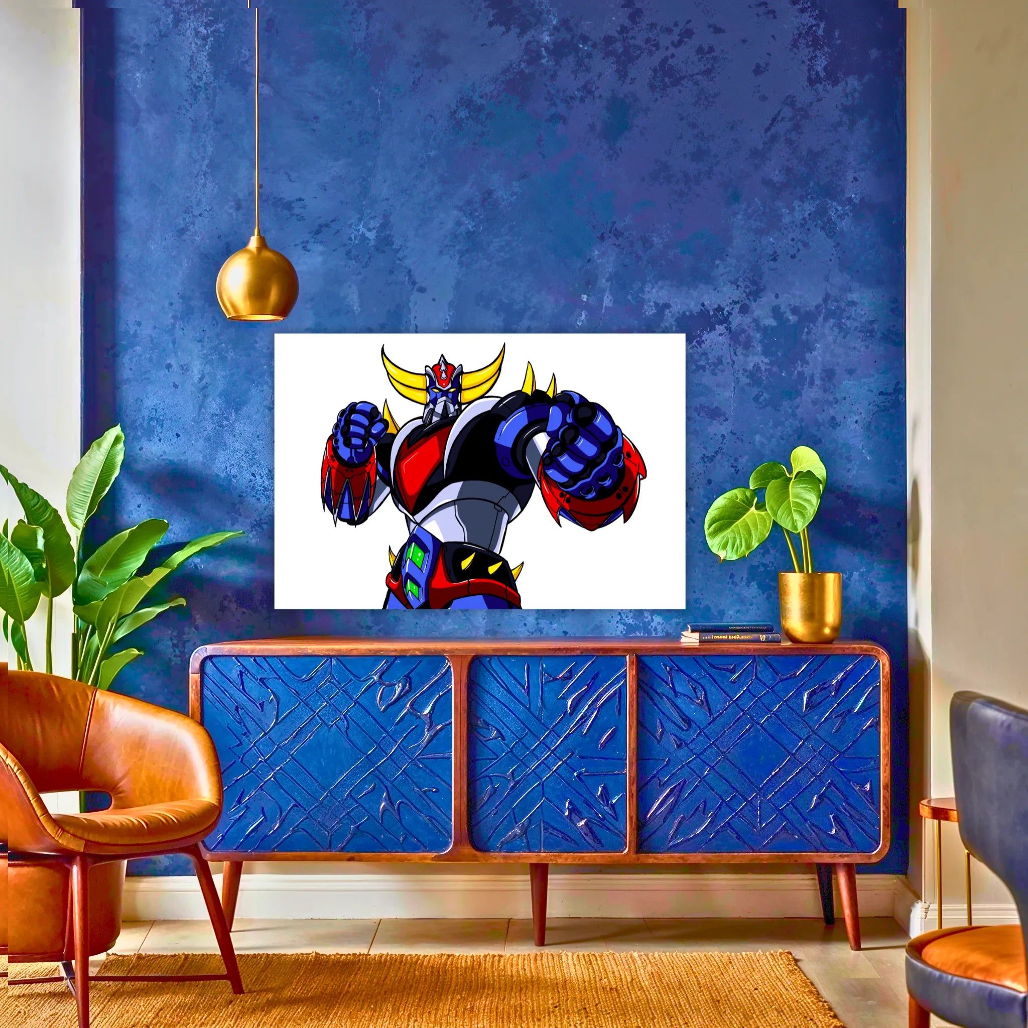 Tableau Goldorak Portrait