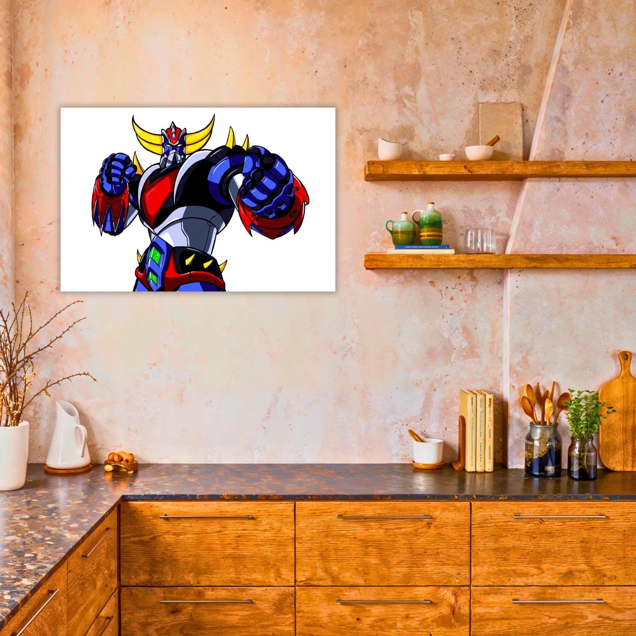 Tableau Goldorak Portrait