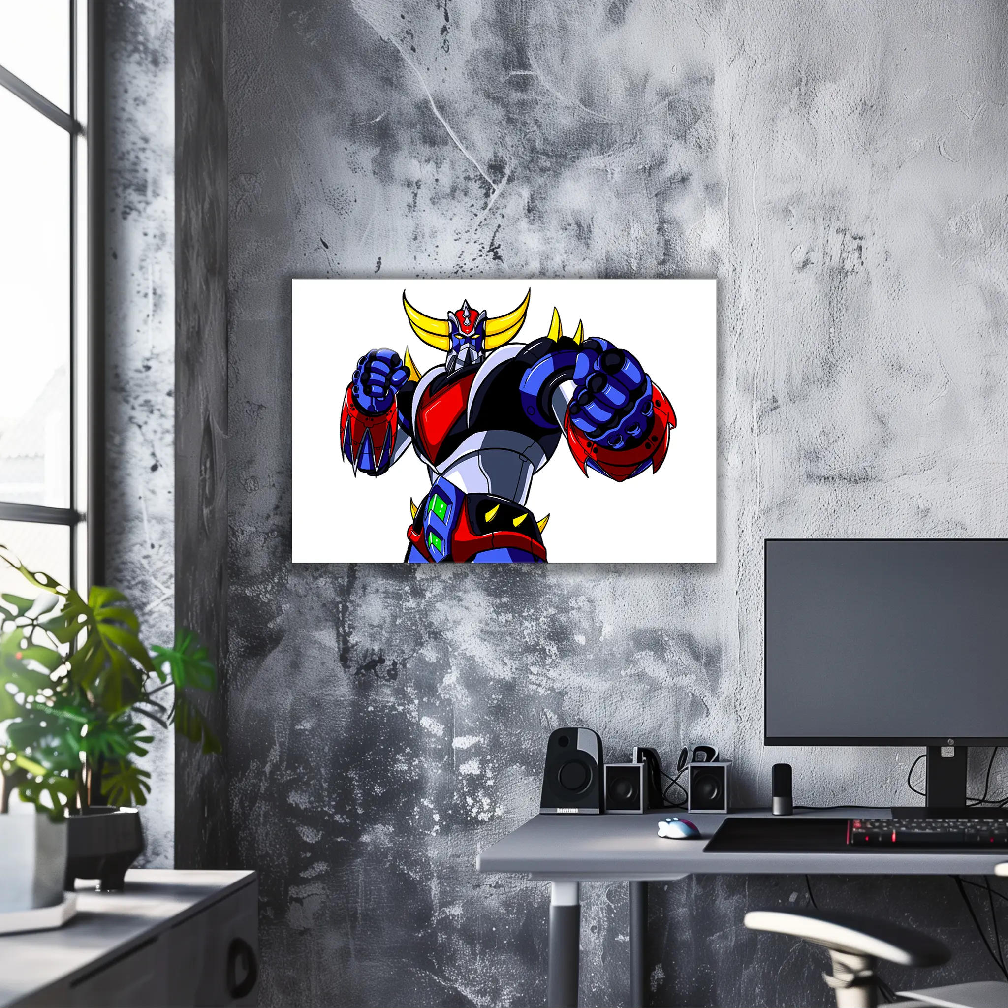 Tableau Goldorak Portrait