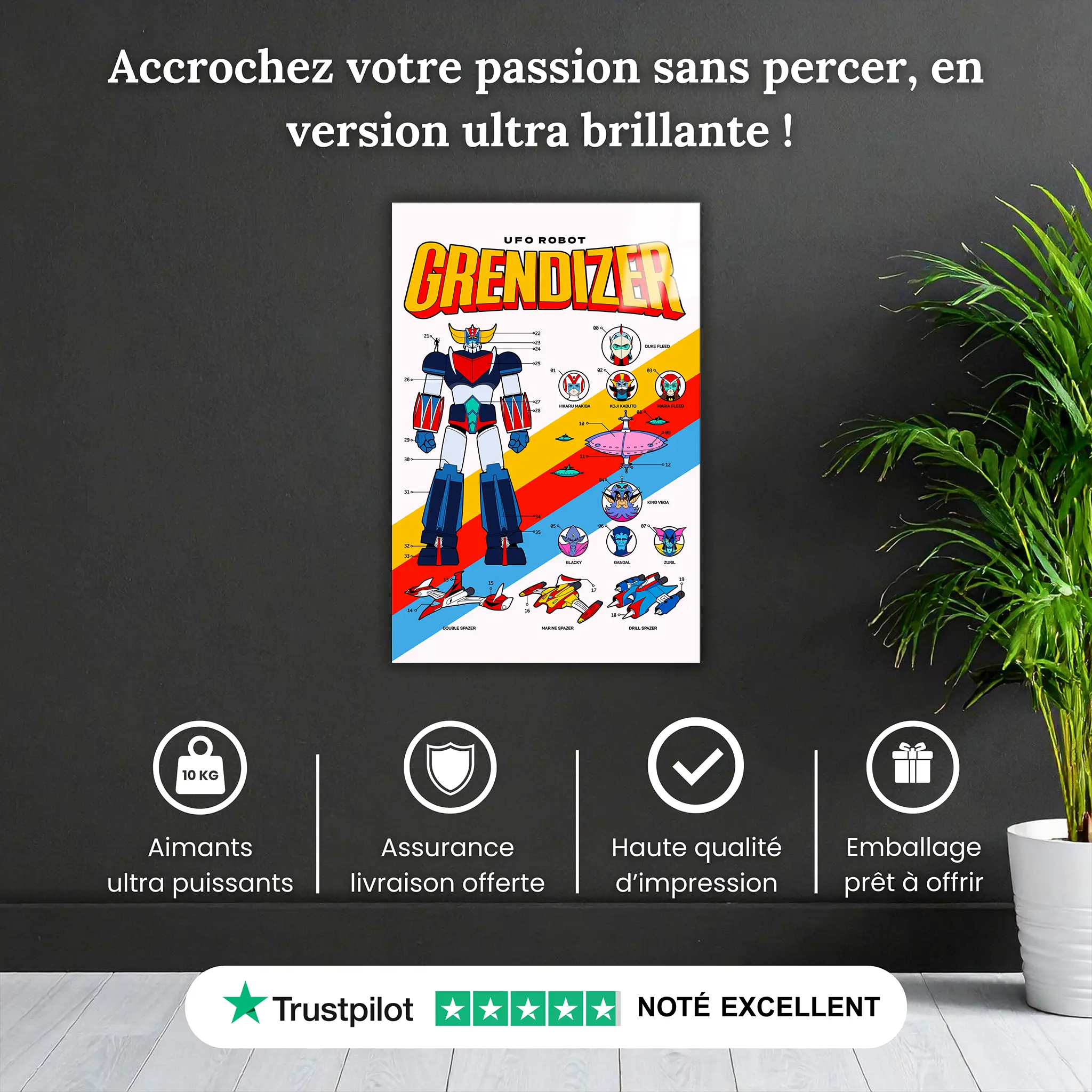 tableau-goldorak-robot-affiche-pourquoi-acheter | DreamWay