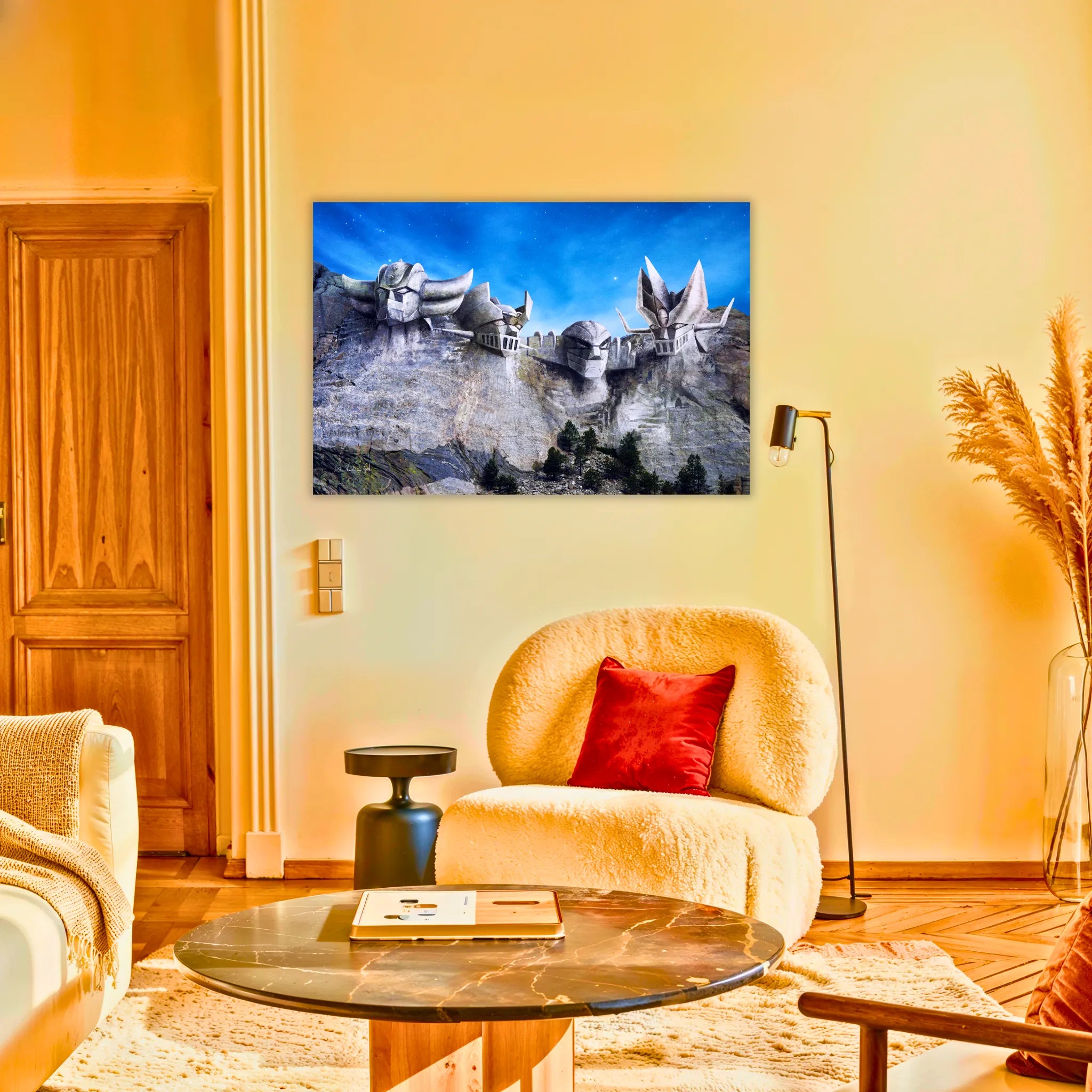 Tableau Goldorak Rushmore