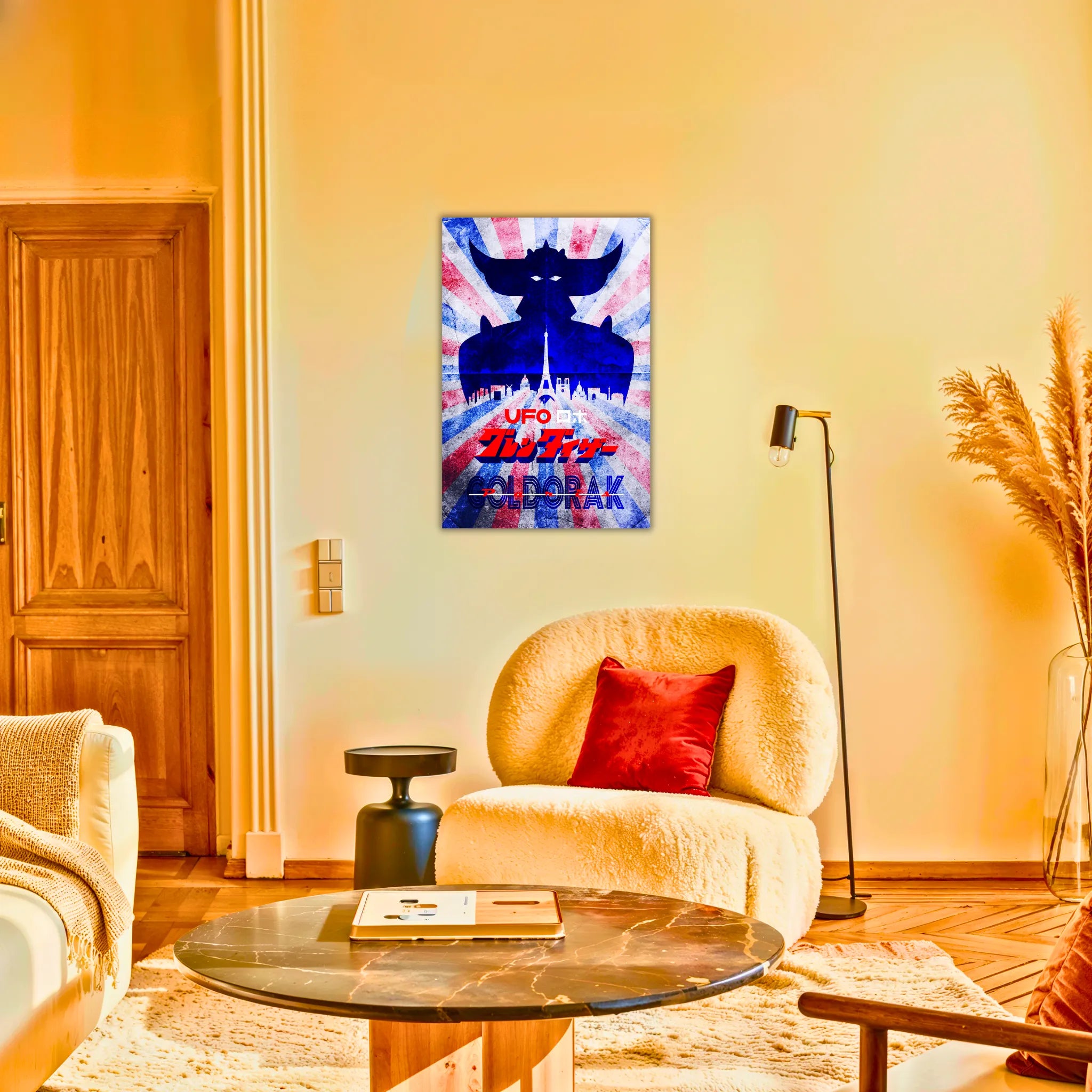 Tableau Goldorak Tricolore