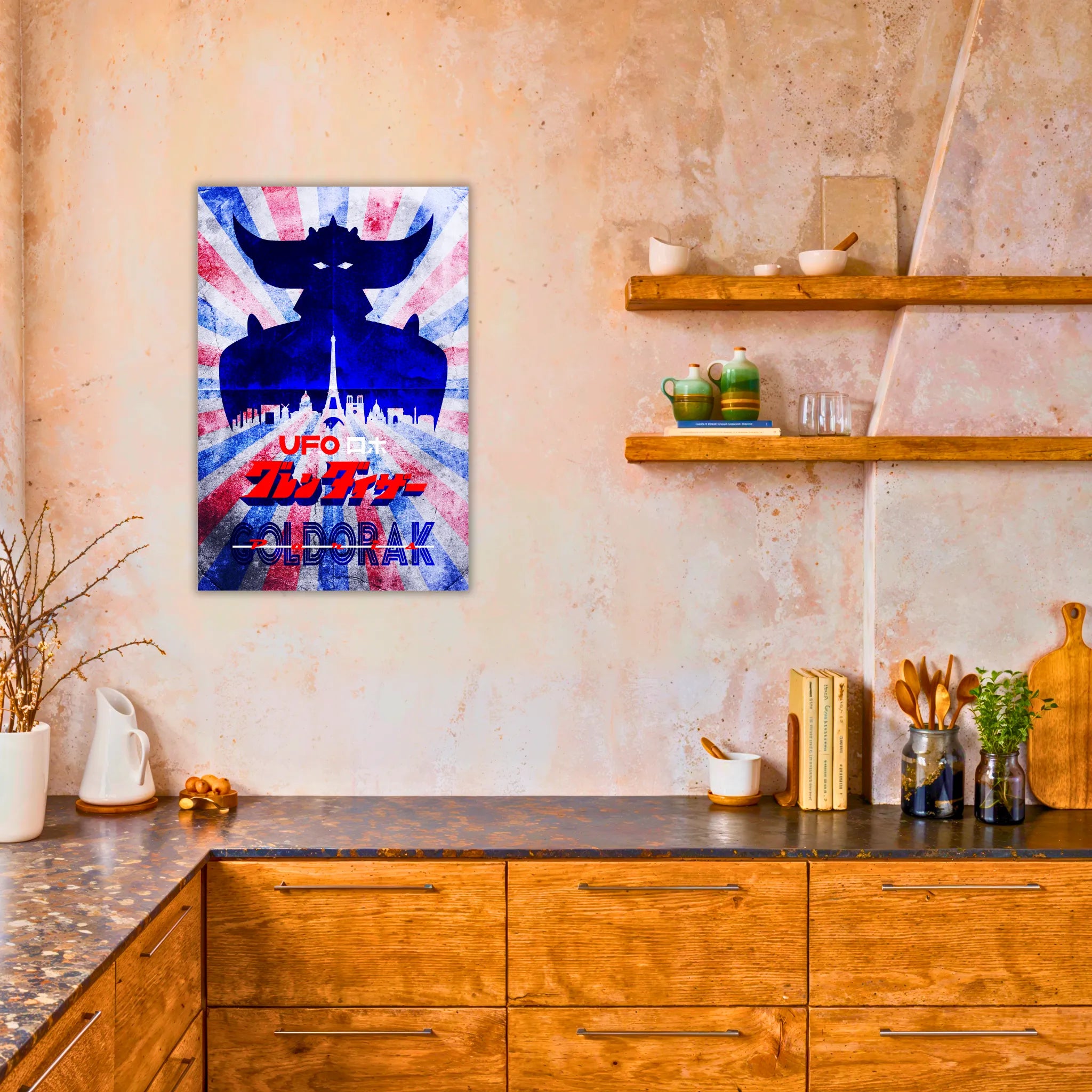 Tableau Goldorak Tricolore