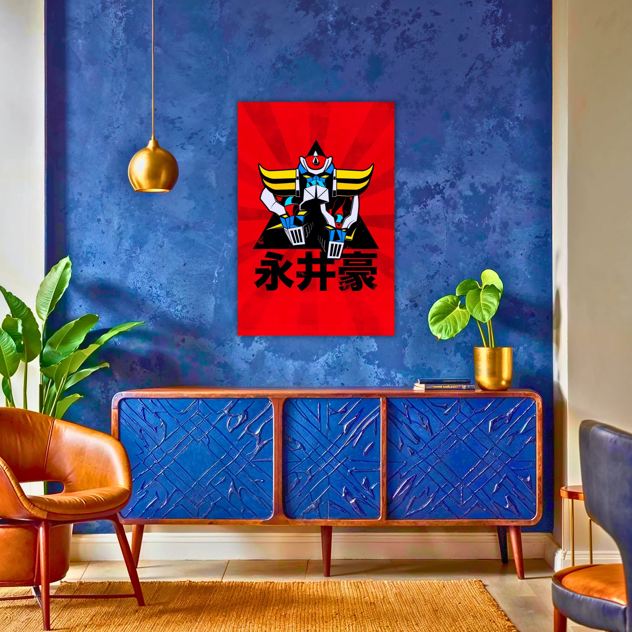 Tableau Goldorak Trio