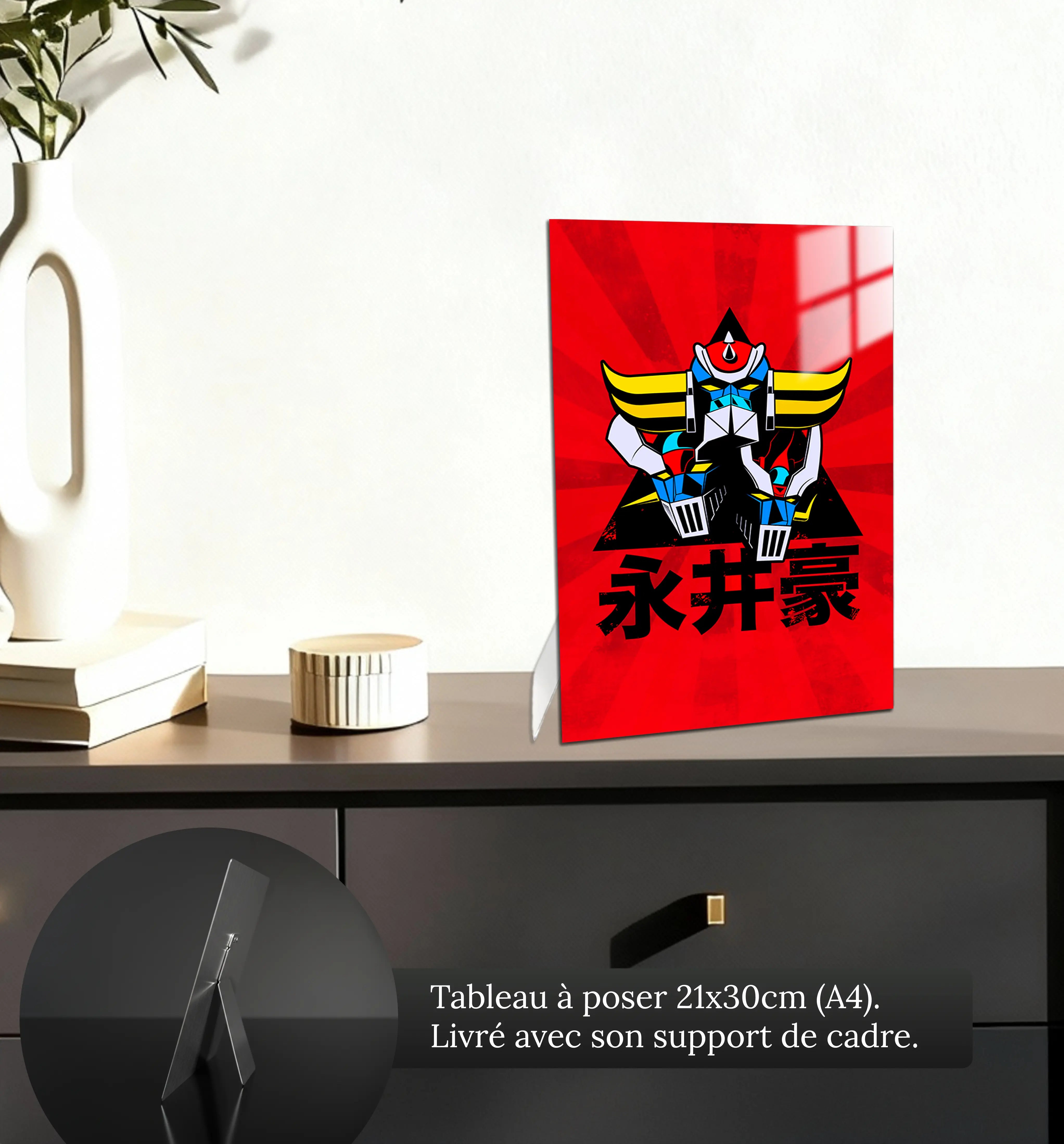 tableau-goldorak-trio-petit-format-a-poser-sur-meuble | DreamWay