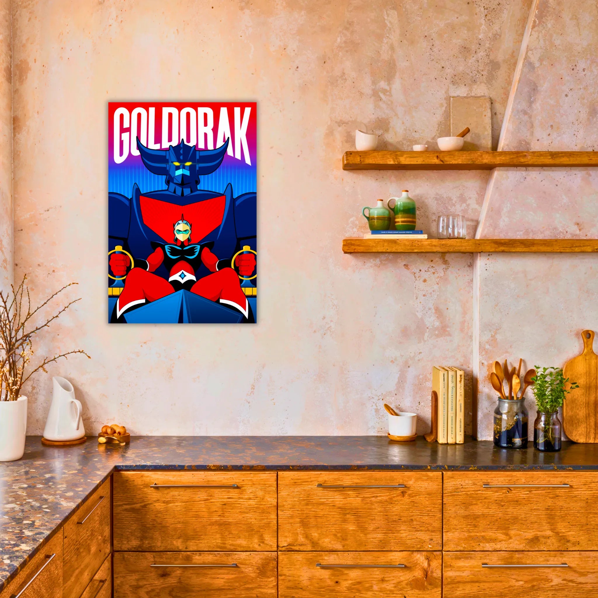 Tableau Goldorak Vaisseau