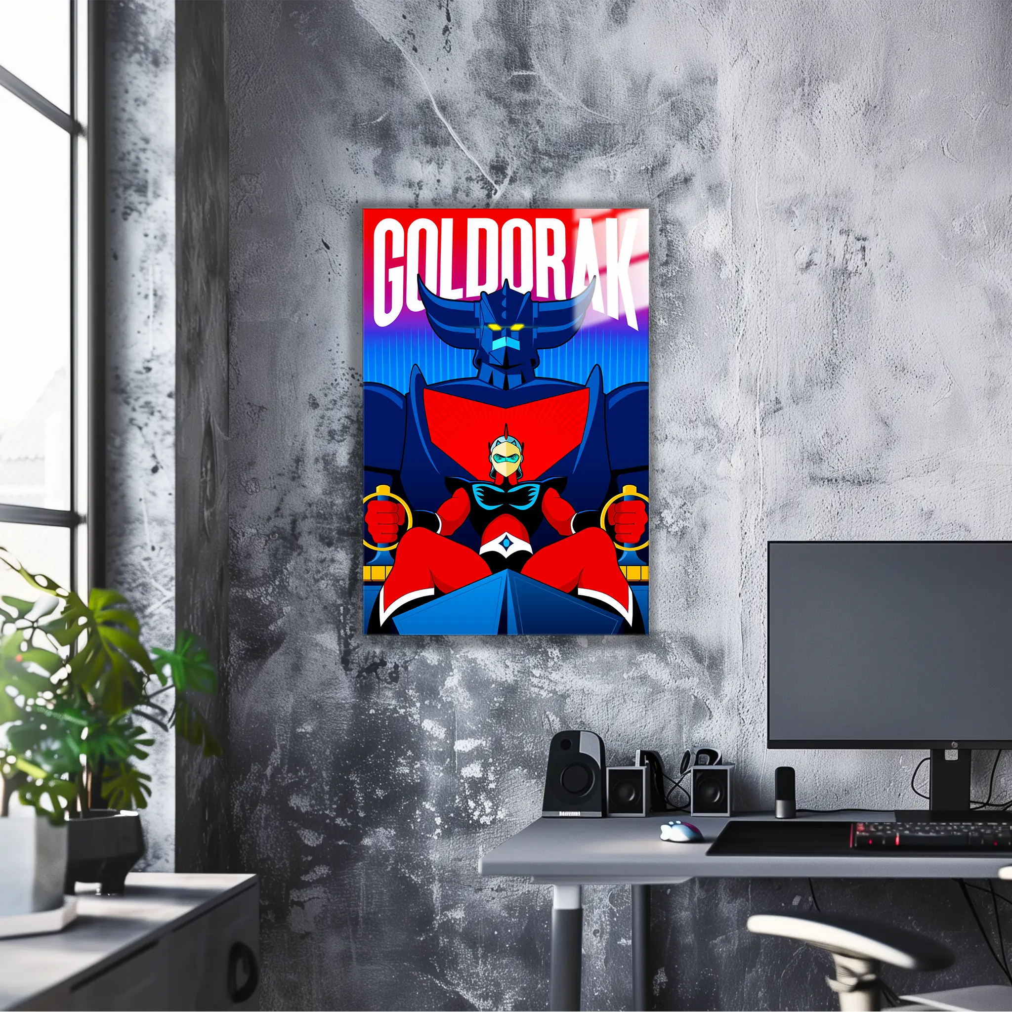 Tableau Goldorak Vaisseau