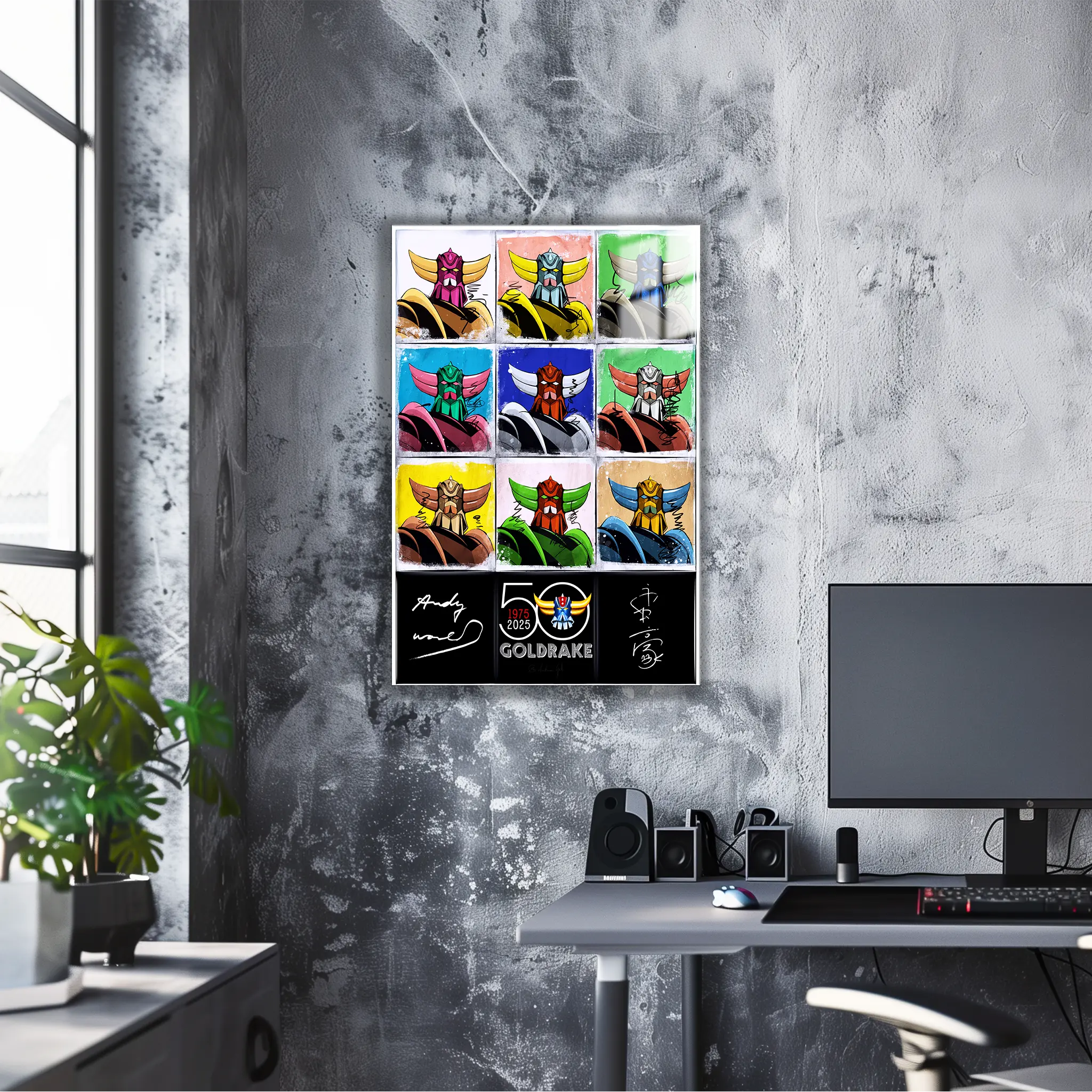 tableau-goldorak-warhol | DreamWay