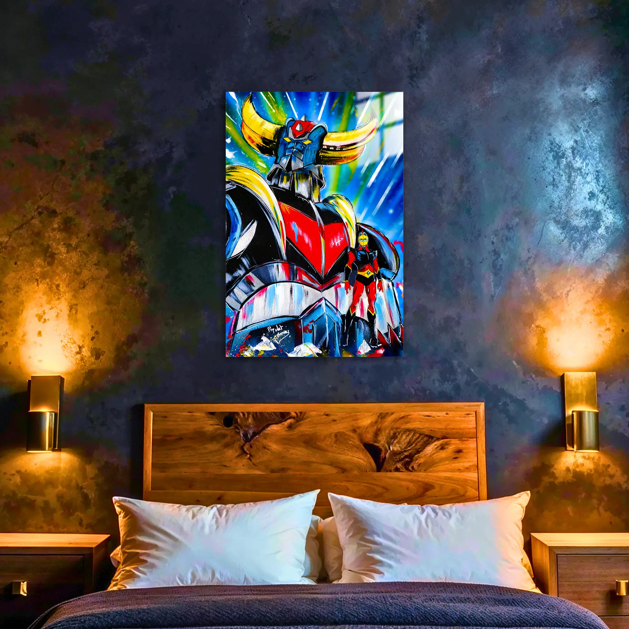 Tableau Goldorak Pop Art