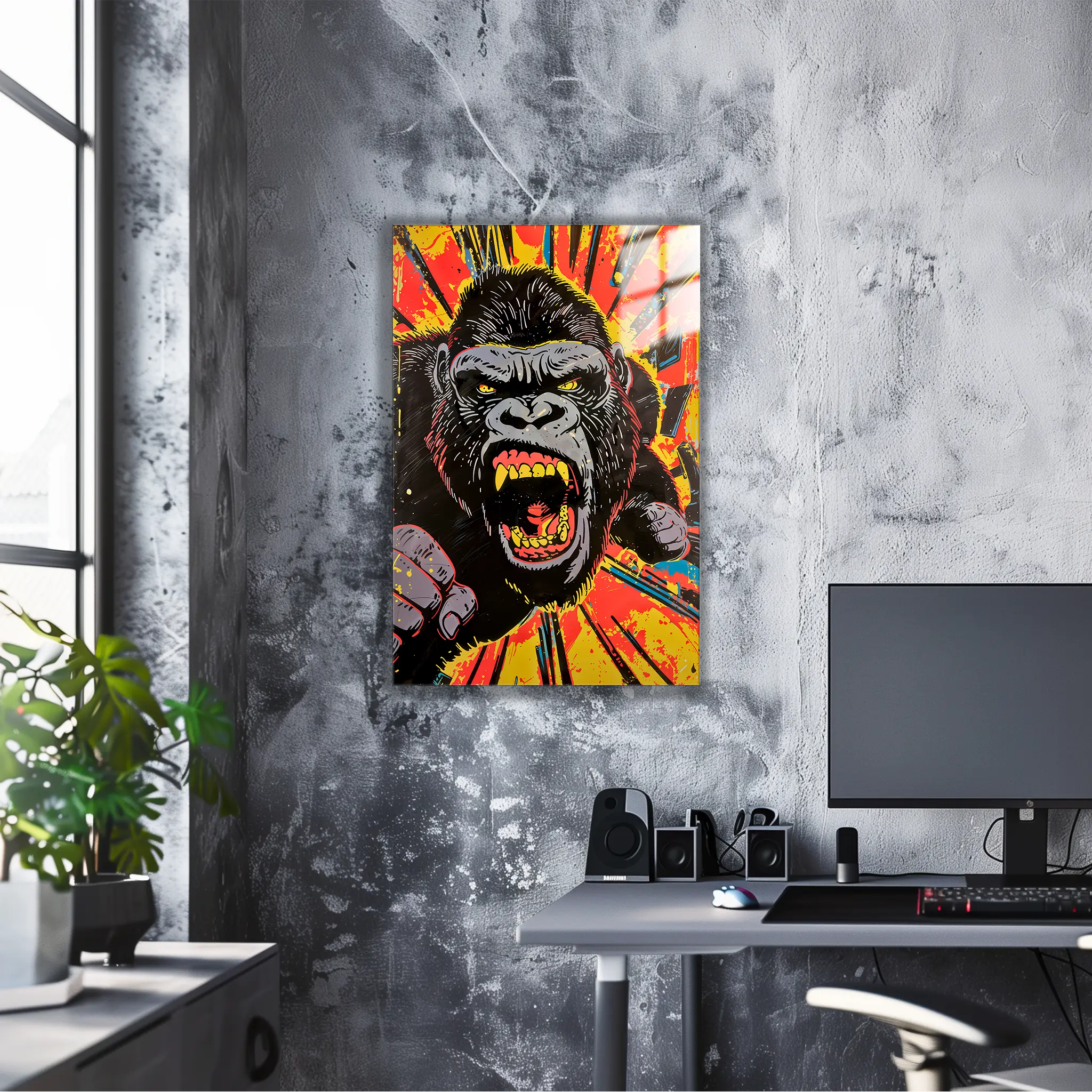 tableau-gorille-pop-art | DreamWay