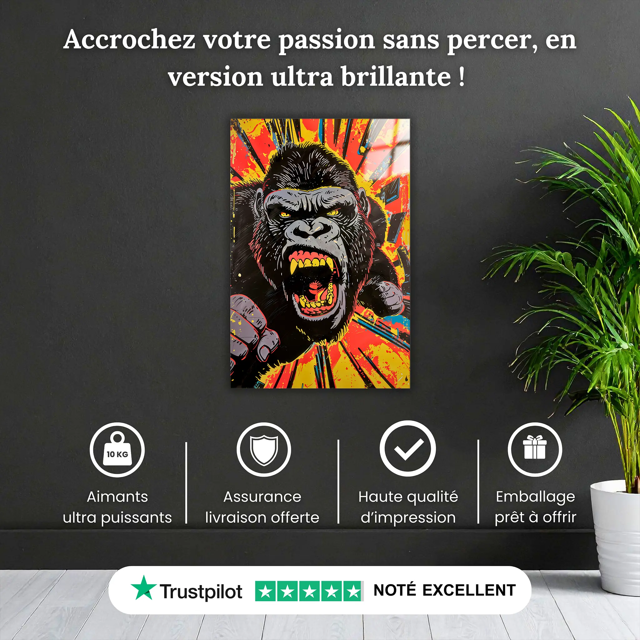 tableau-gorille-pop-art-pourquoi-acheter | DreamWay