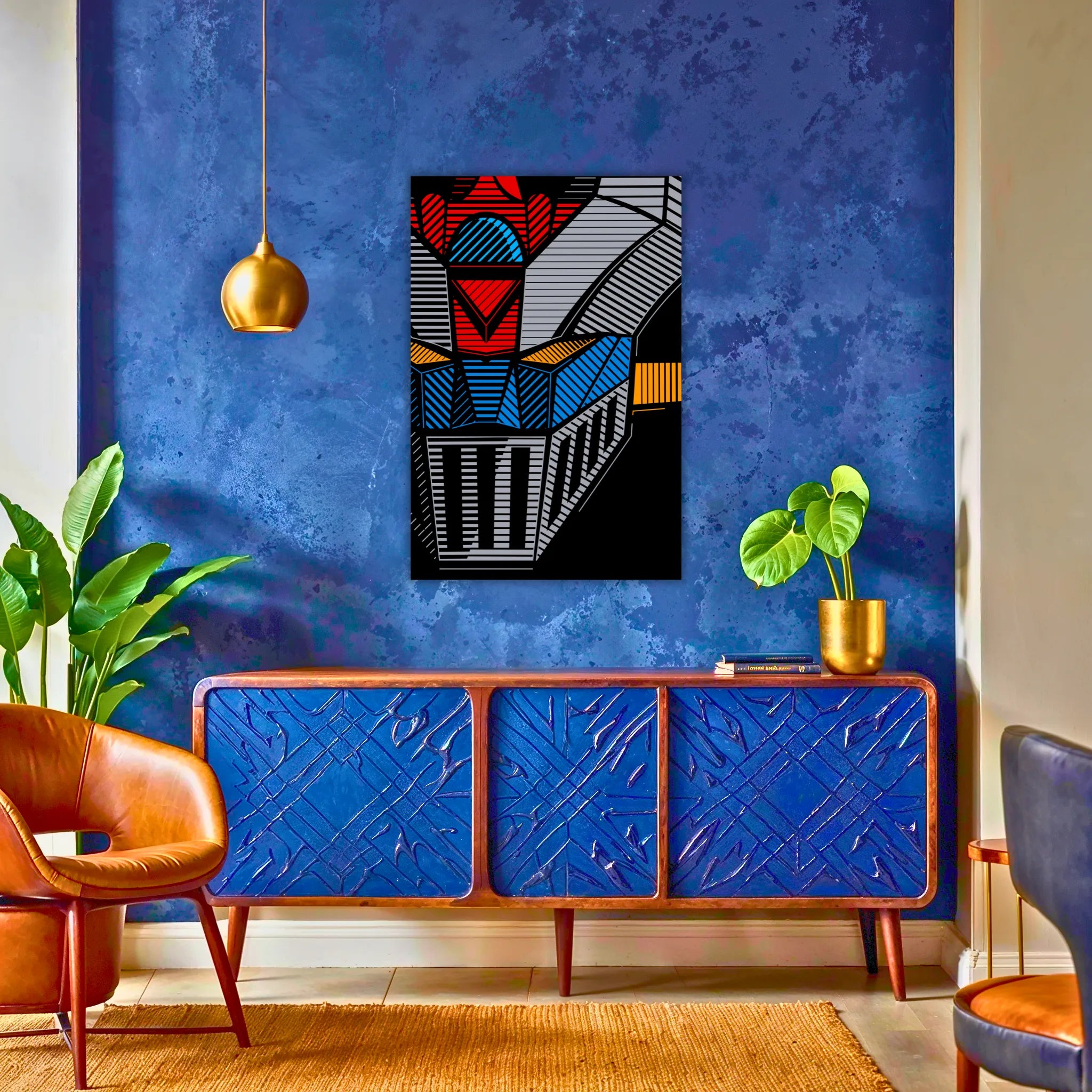 Tableau Great Mazinger Z Visage