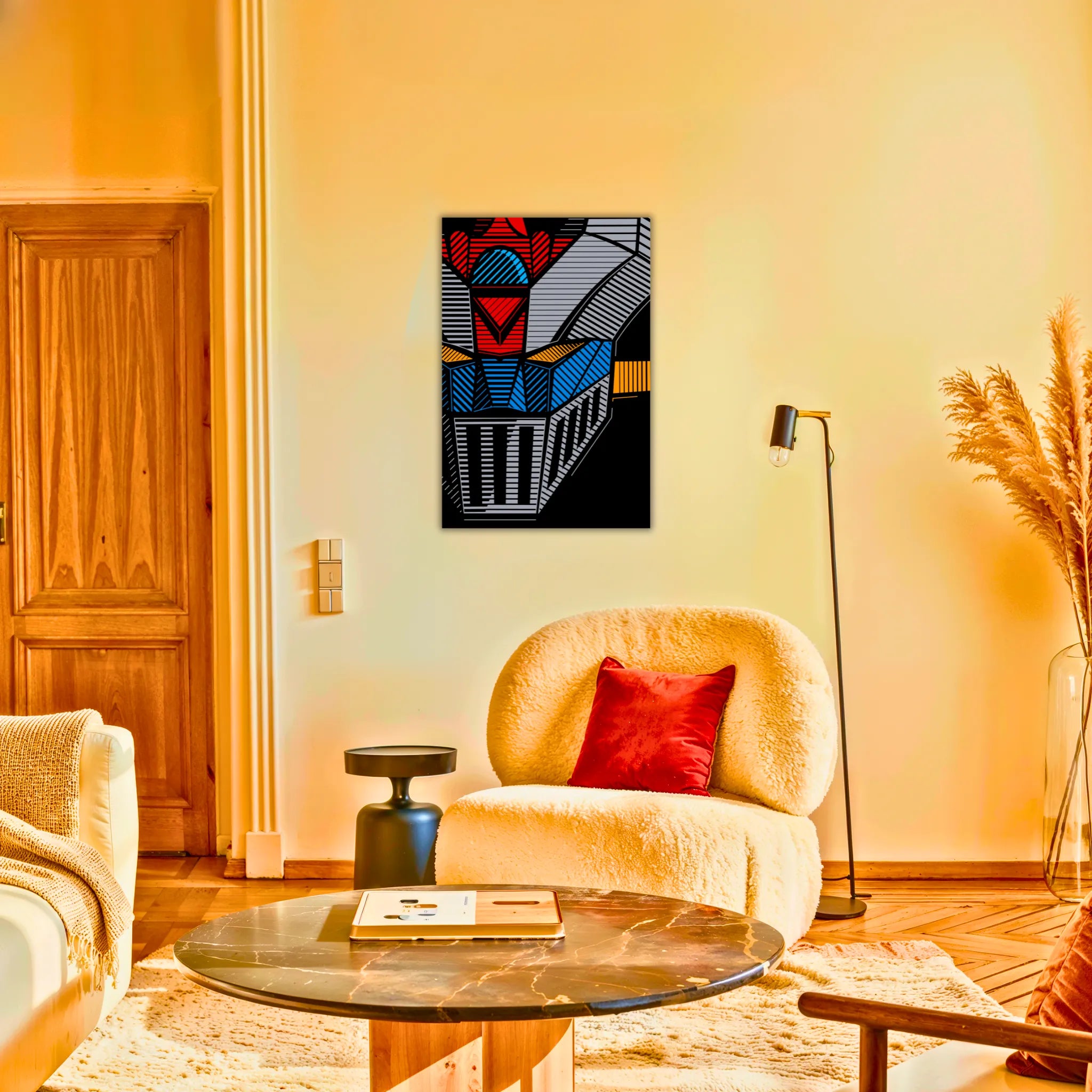 Tableau Great Mazinger Z Visage