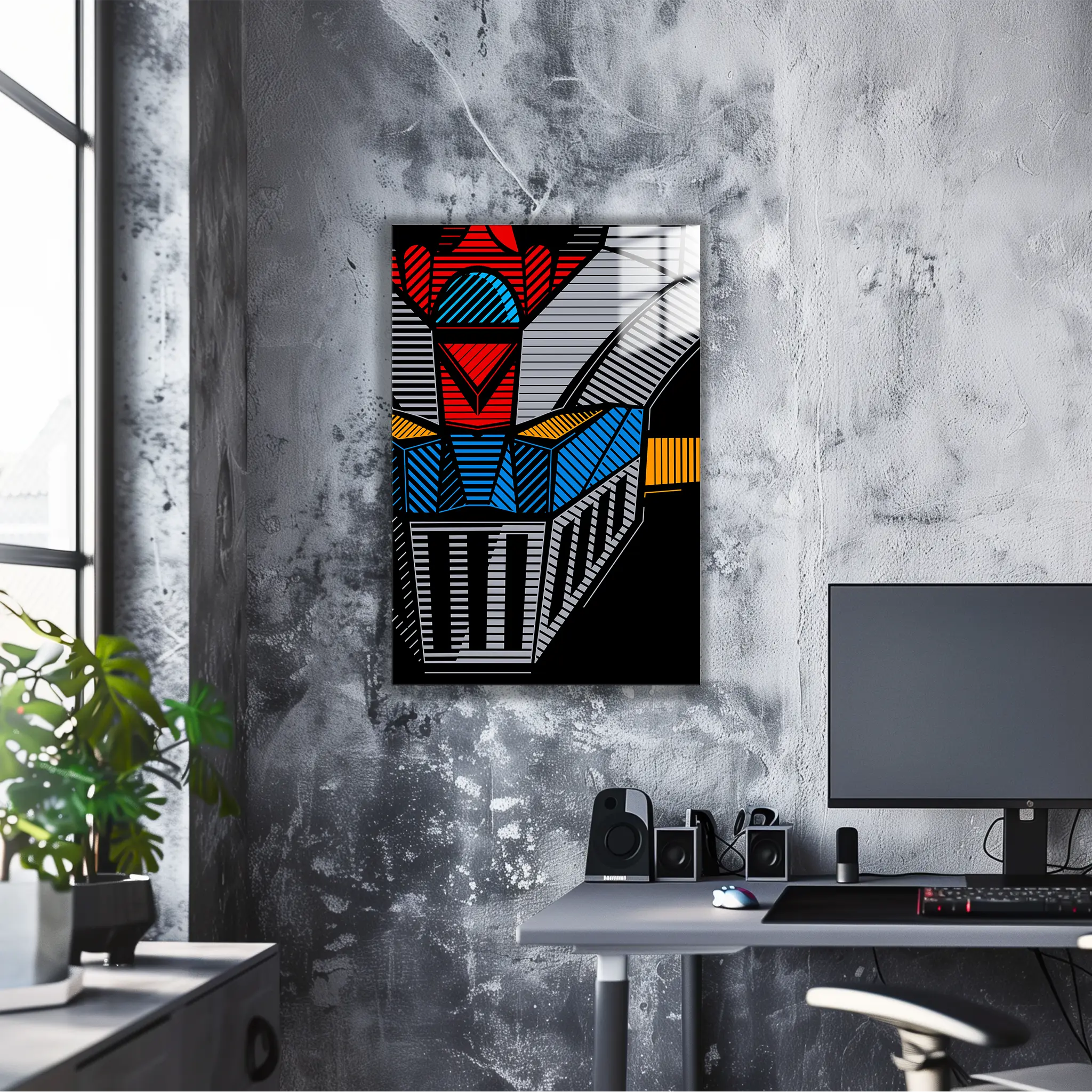 Tableau Great Mazinger Z Visage