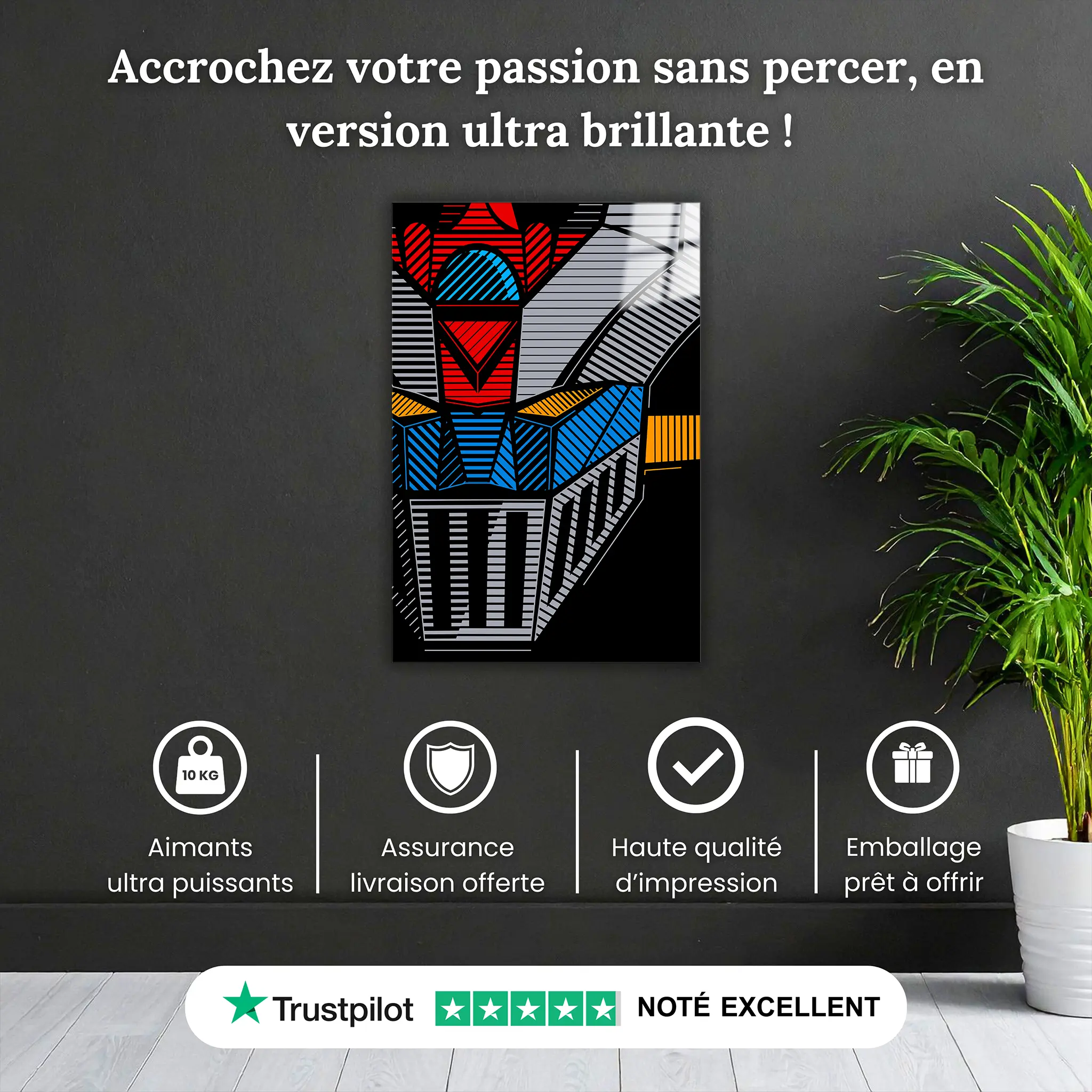 tableau-great-mazinger-z-visage-pourquoi-acheter | DreamWay