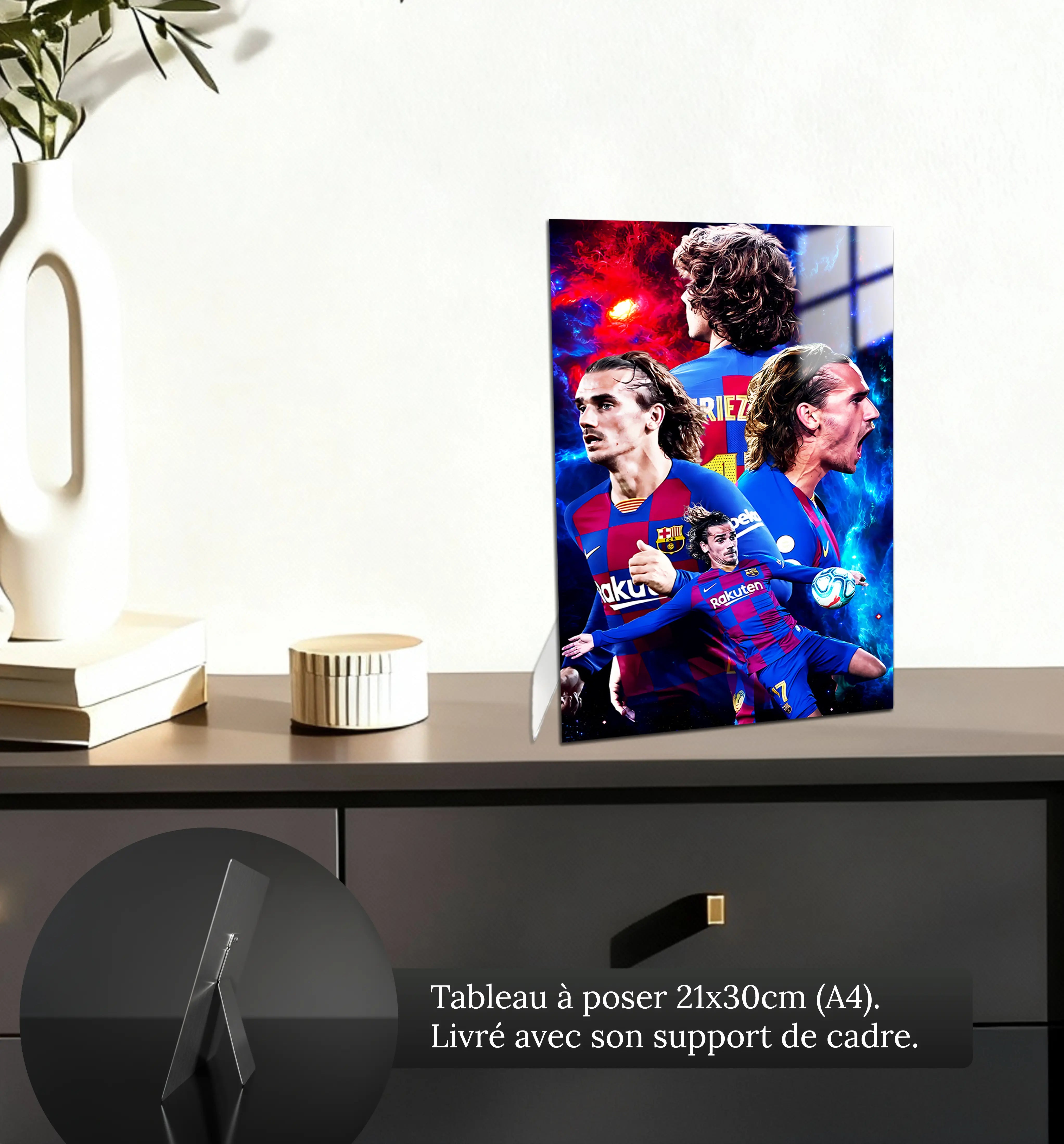 tableau-griezmann-fc-barcelone-petit-format-a-poser-sur-meuble | DreamWay