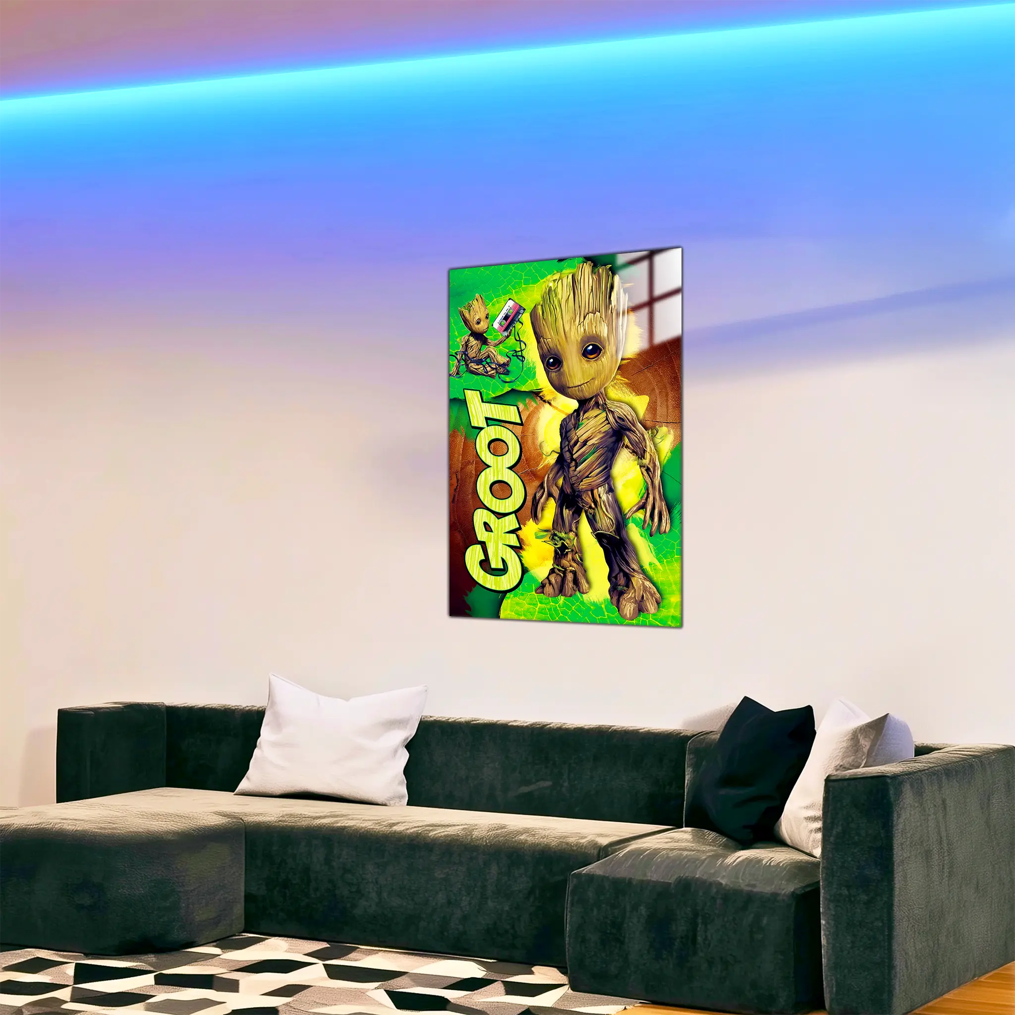 tableau-groot-affiche-dans-le-salon | DreamWay